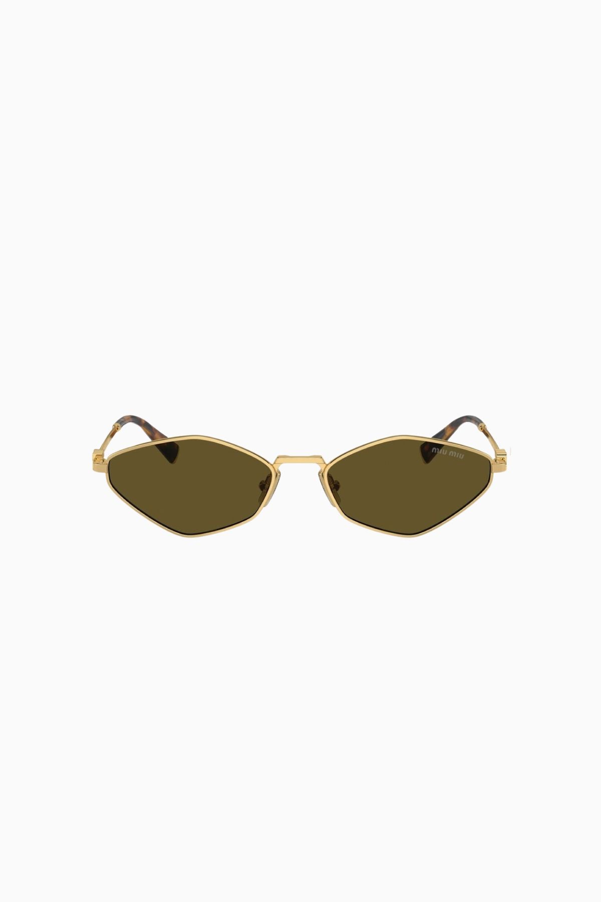 Miu miu gold sunglasses hotsell