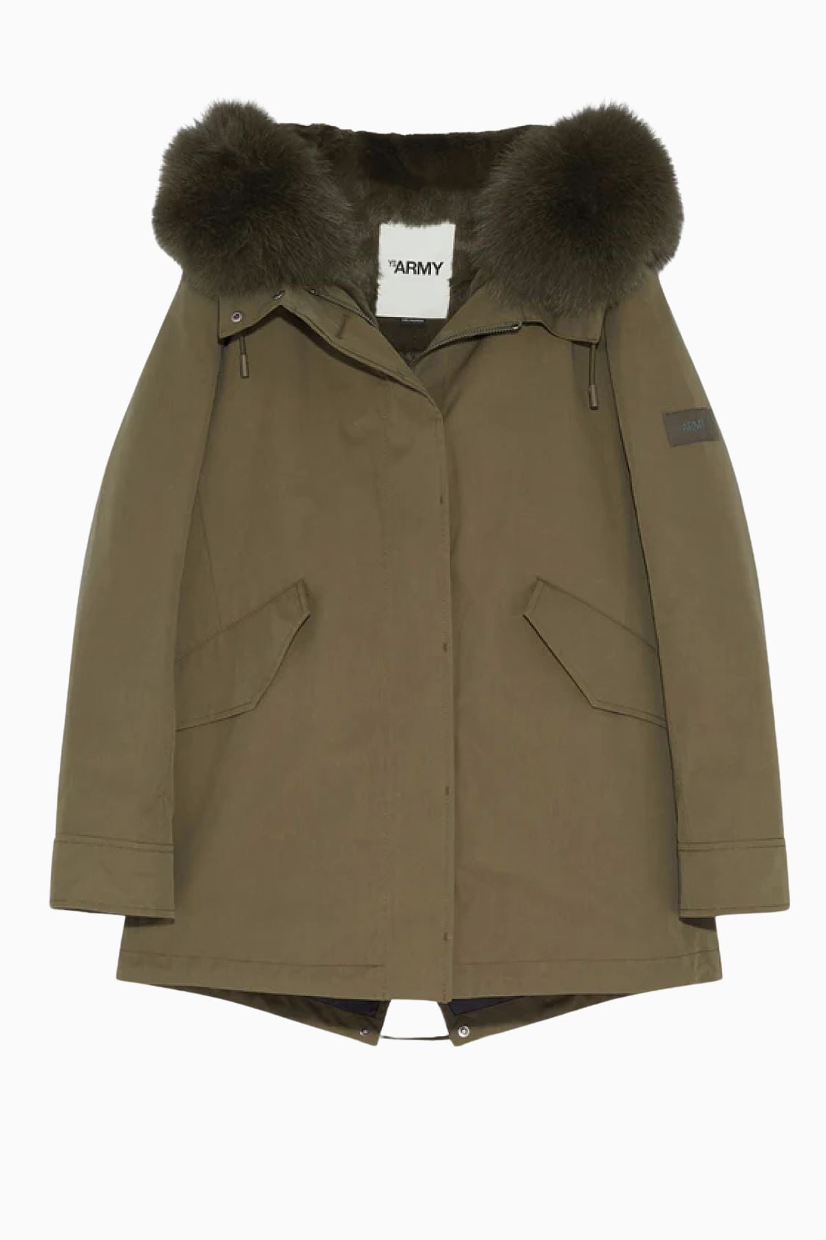 Yves Salomon Parka Hunter Green