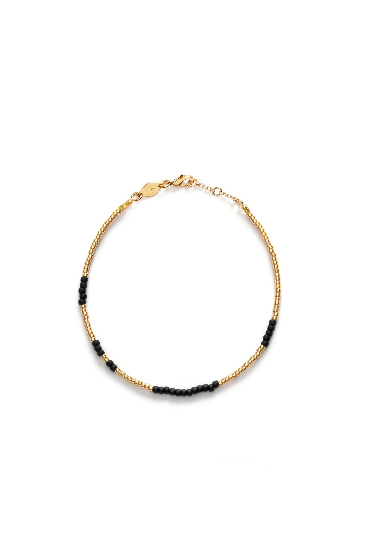 Black and deals gold bracelet women's