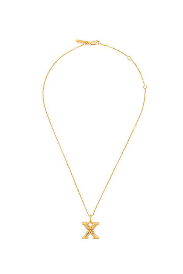 Chloe initial online necklace