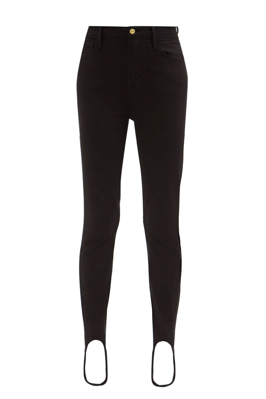 Stirrup cotton-blend leggings in black - Balmain