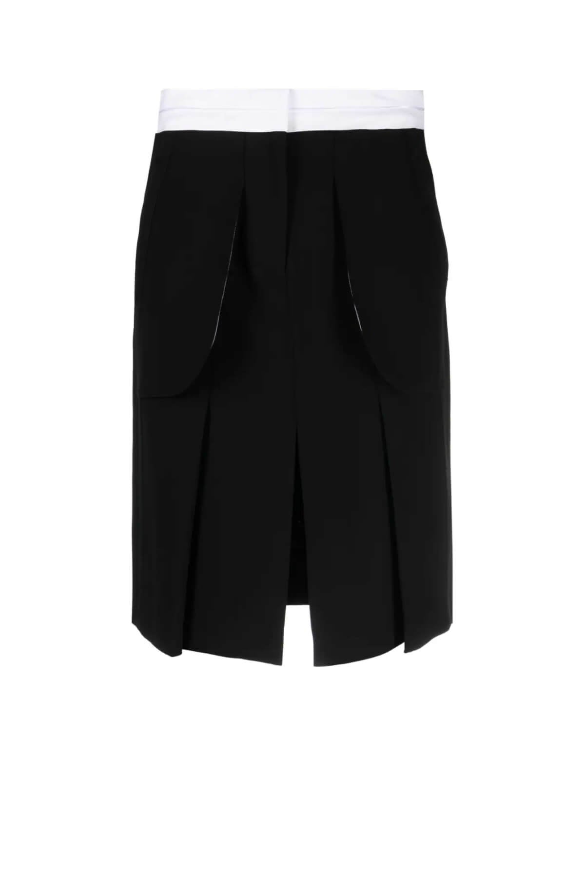 Victoria Pleated Skort Black