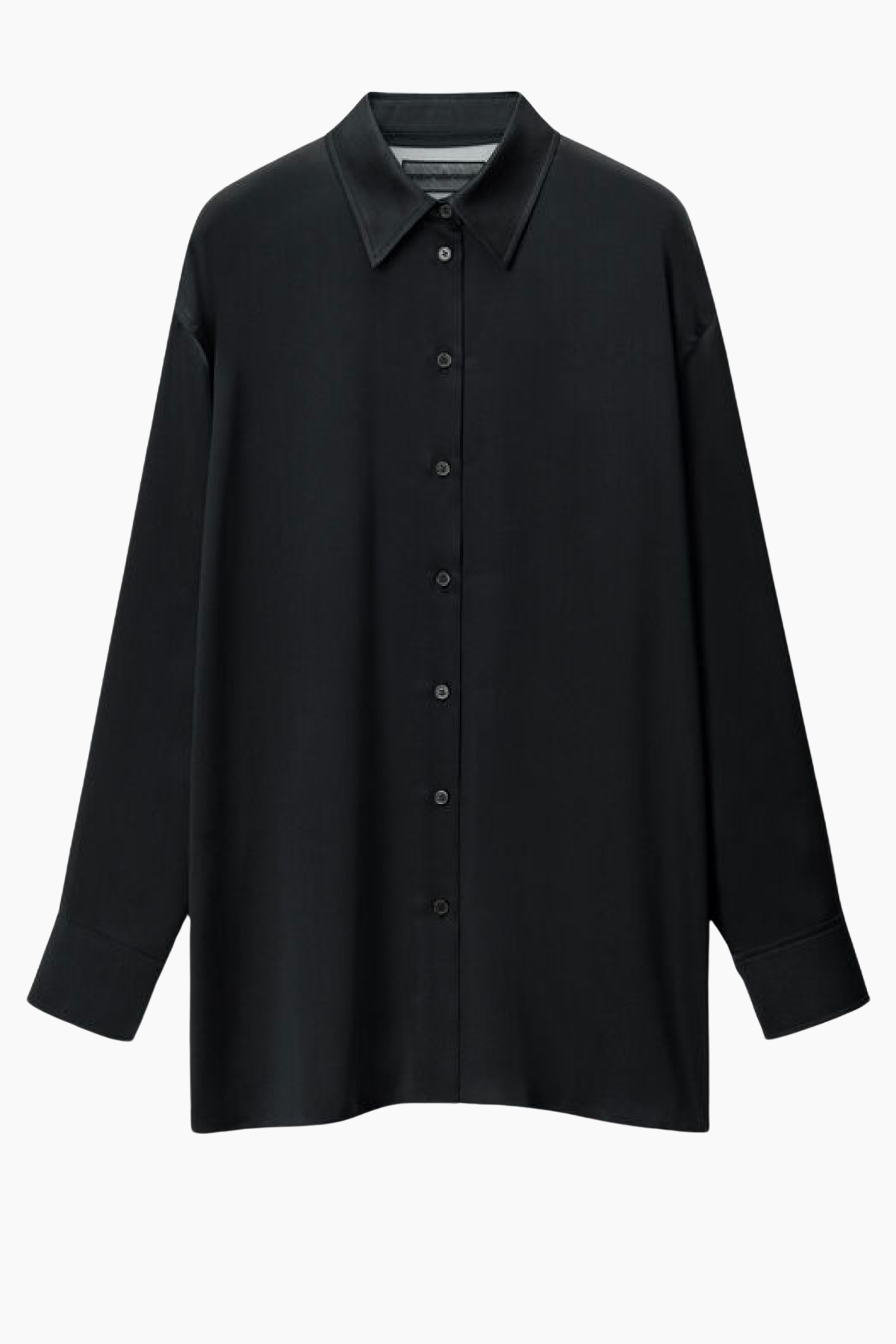 ブラックシャツ【希少】Alexander. wang black silk shirt