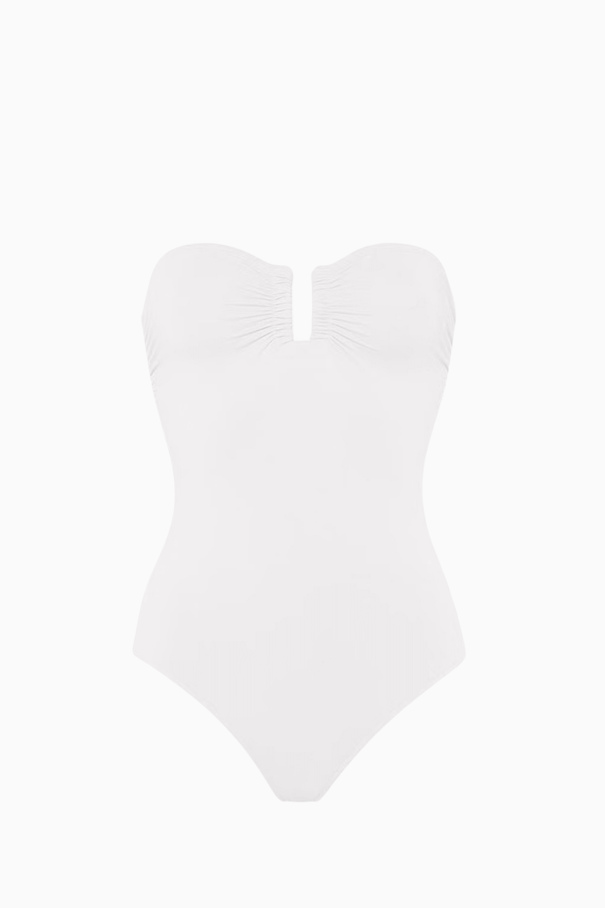 Eres Cassiopee Strapless One Piece Swimsuit White