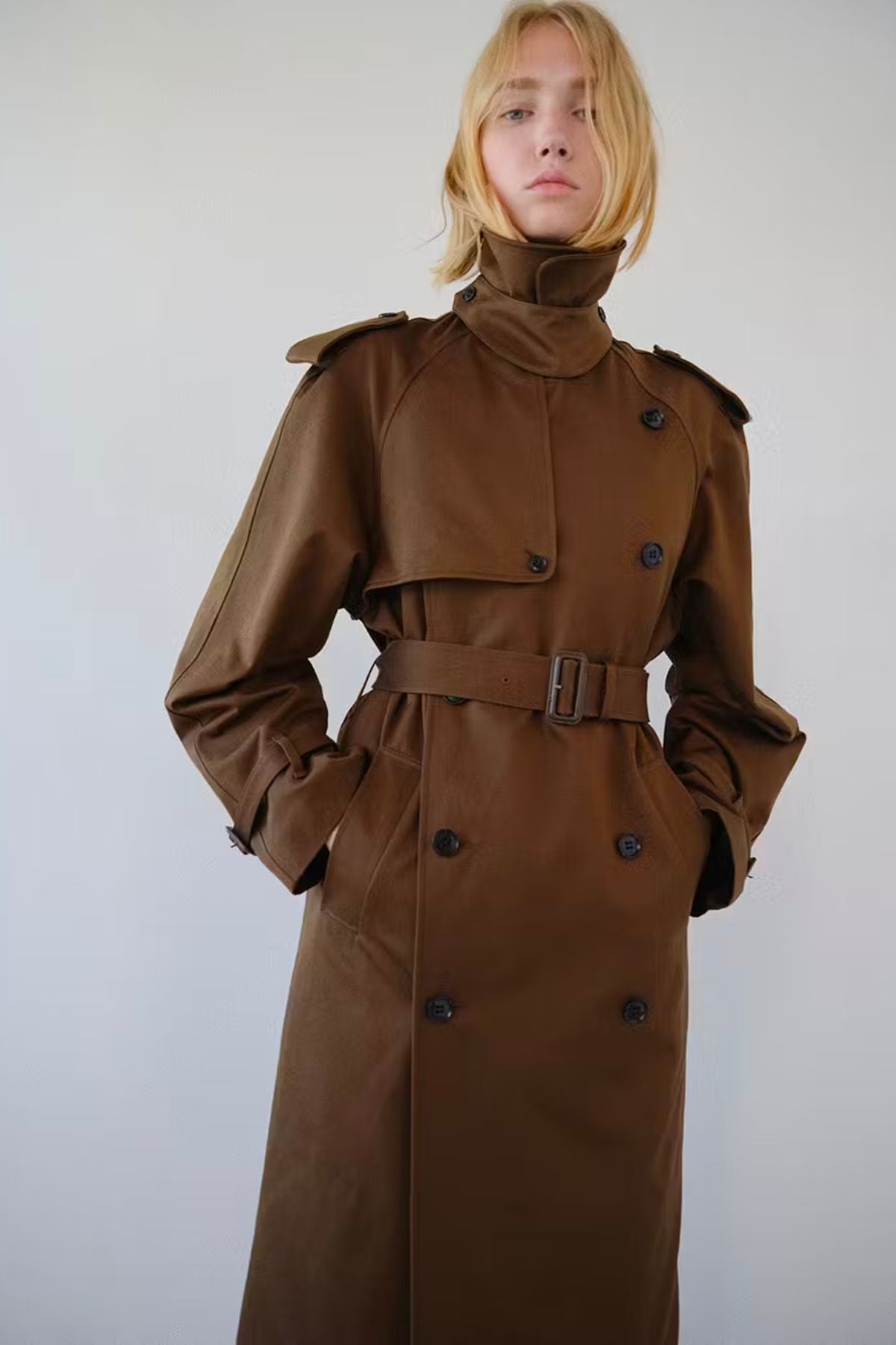 Frame trench authentic coat