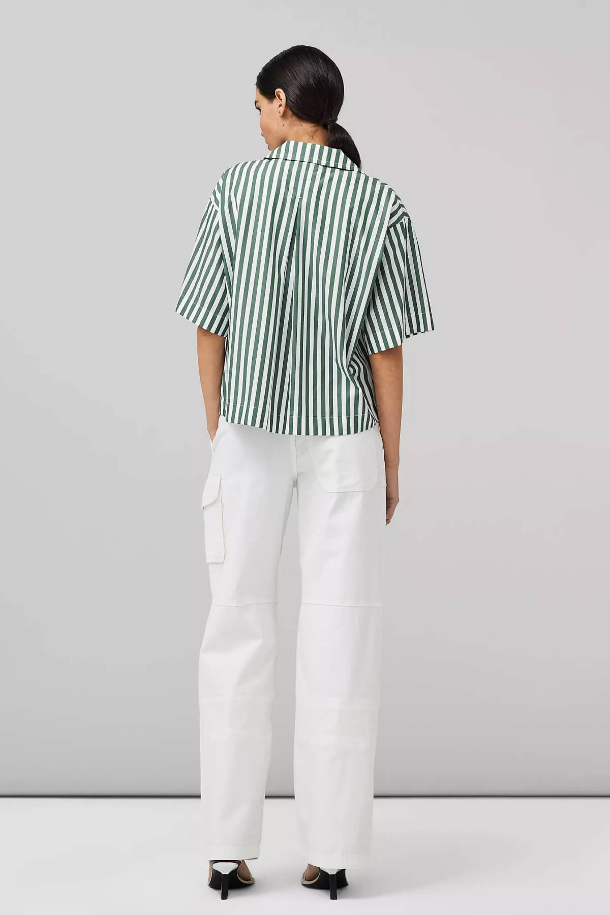 Rag & Bone Reed Striped Shirt - Green Stripe – Grace Melbourne