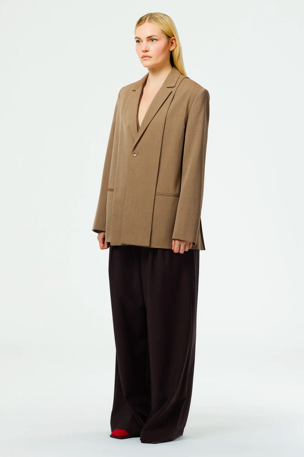 Dark tan store blazer