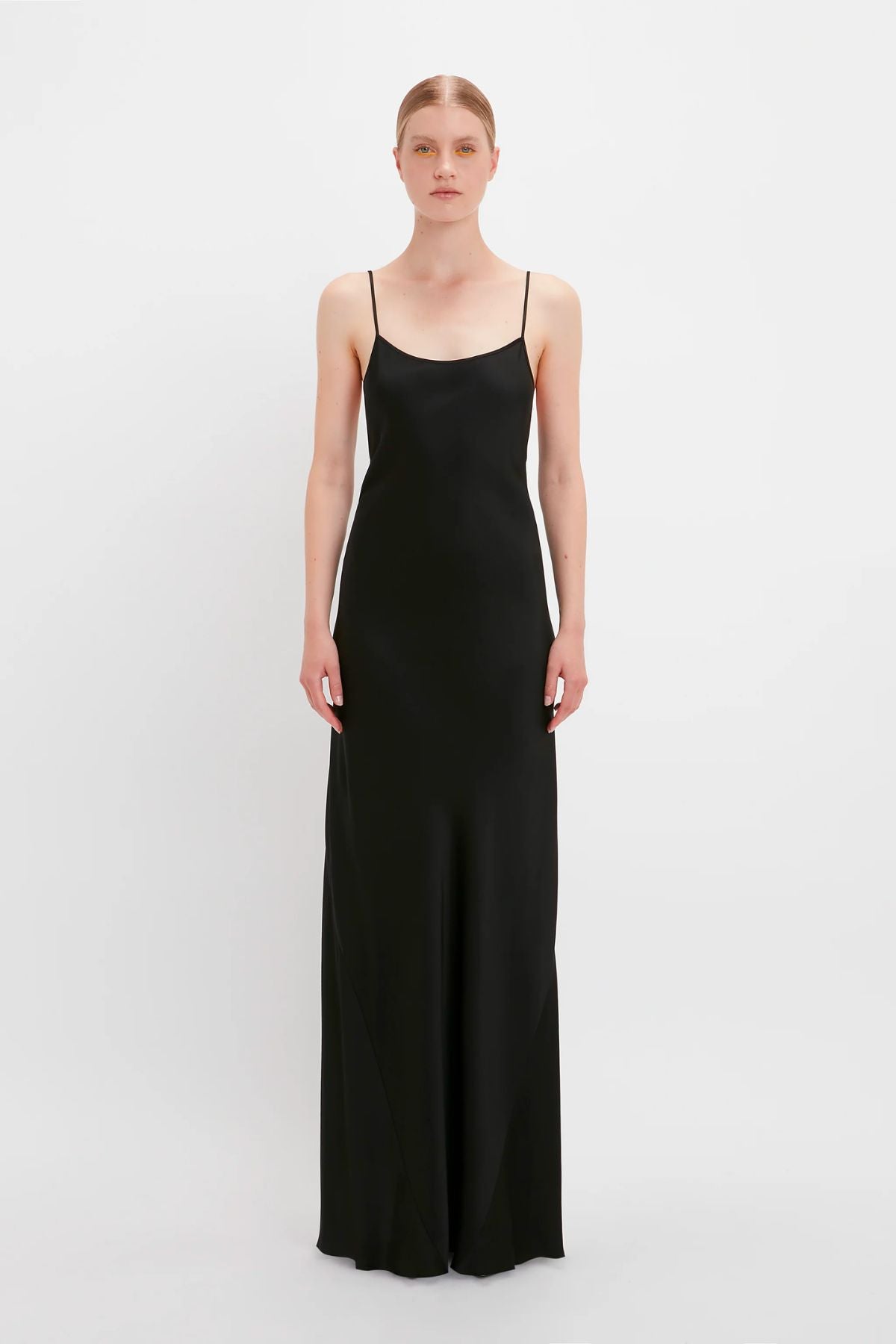 Victoria Beckham Floor Length Cami Dress Black