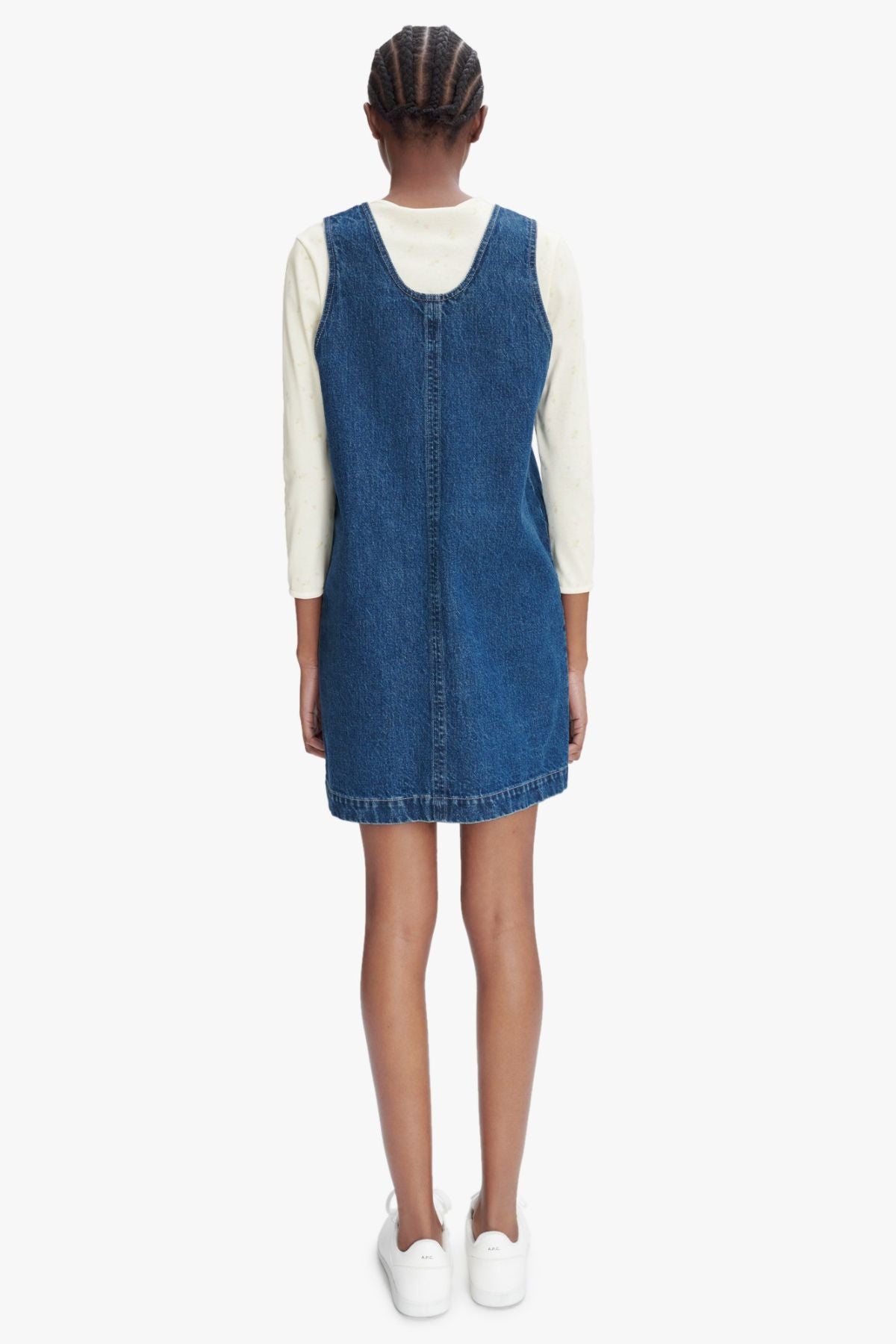 A.P.C. Dominic Dress - Indigo Delave