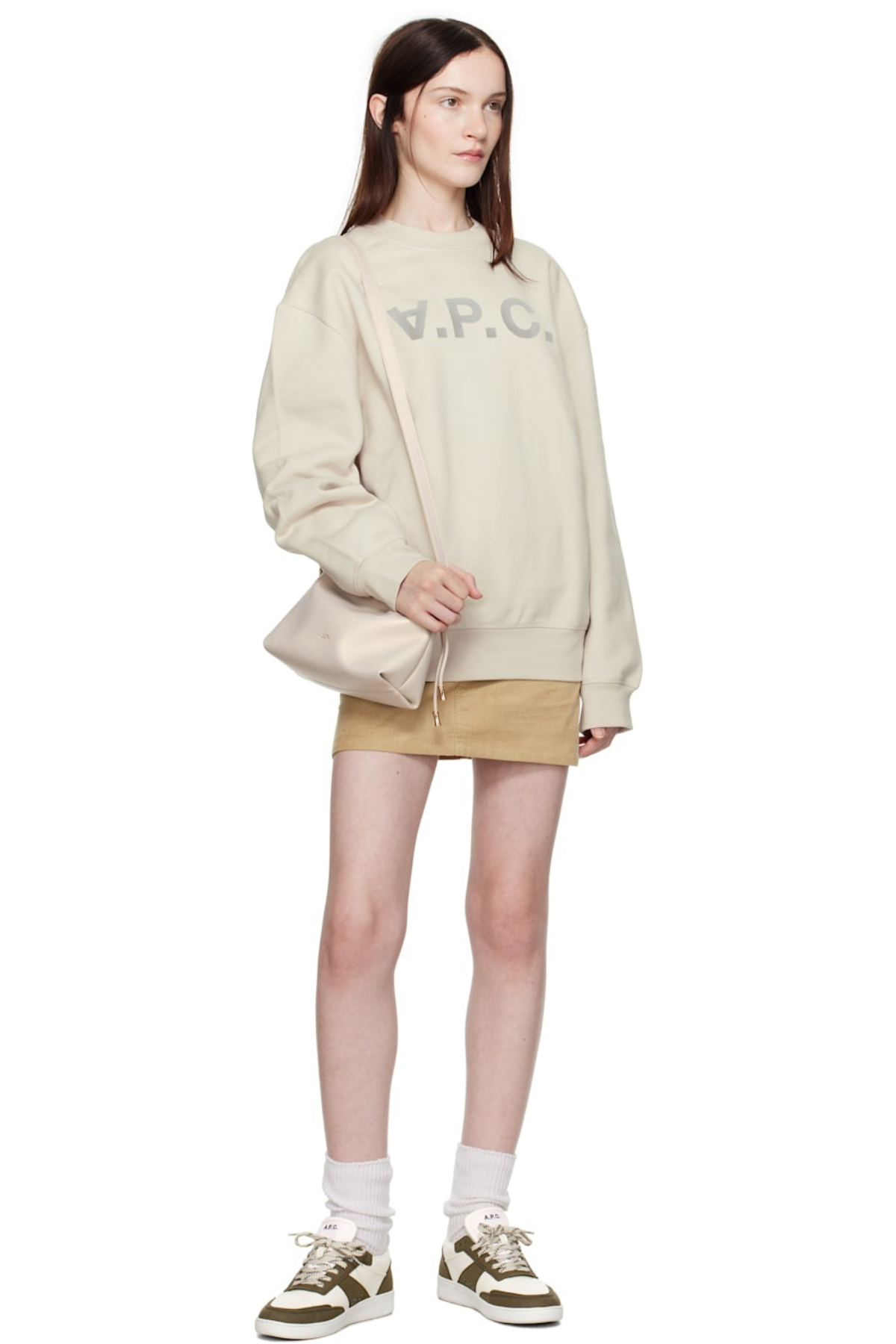 A.P.C. Mini Skirt - Beige