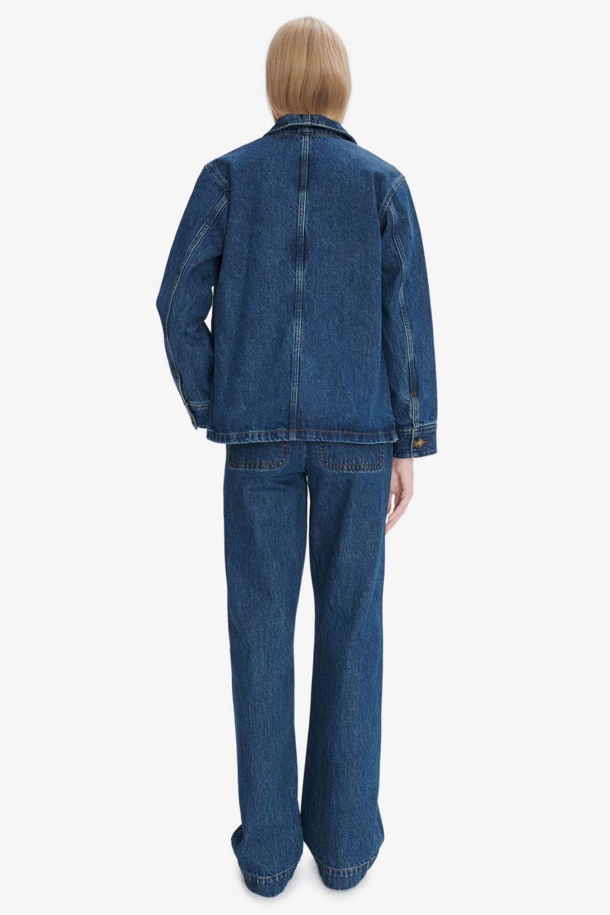 A.P.C. Silvana Denim Jacket - Indigo Delave