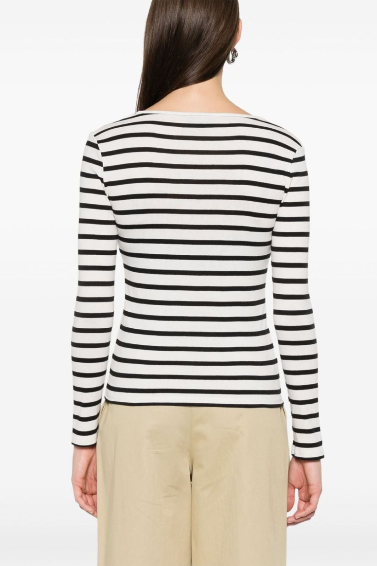 A.P.C. Thelma Top - Ecru/ Noir