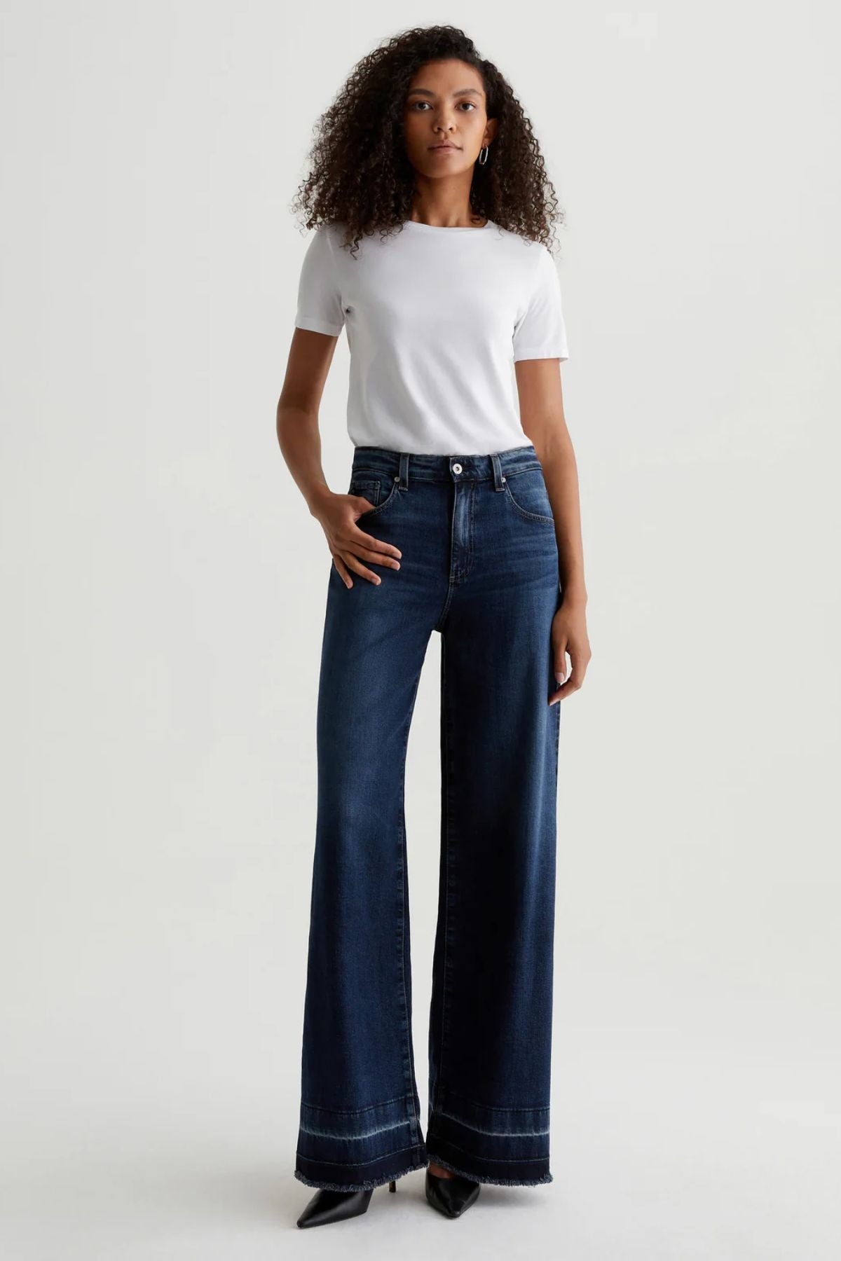 AG Denim The Deven Wide Leg Jean - Amsterdam