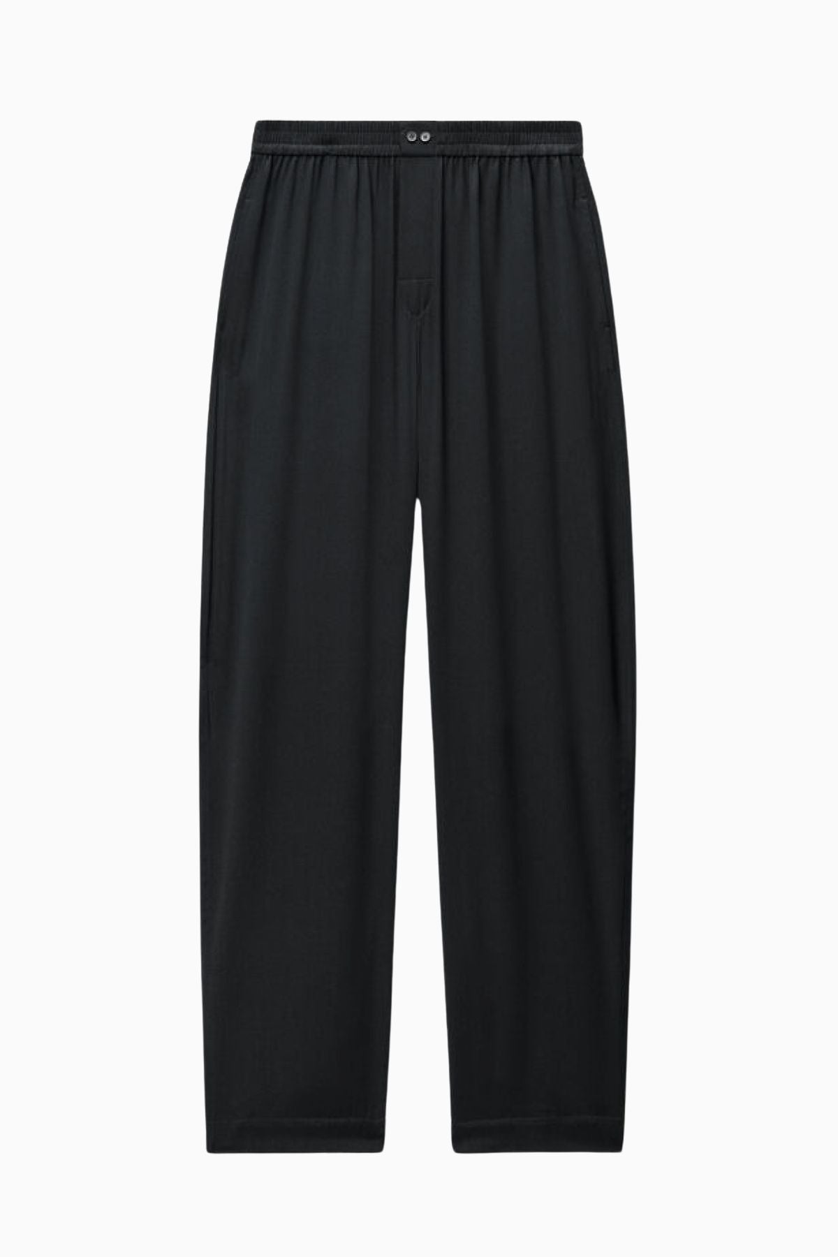 Alexander Wang Silk Boxer Pant - Black