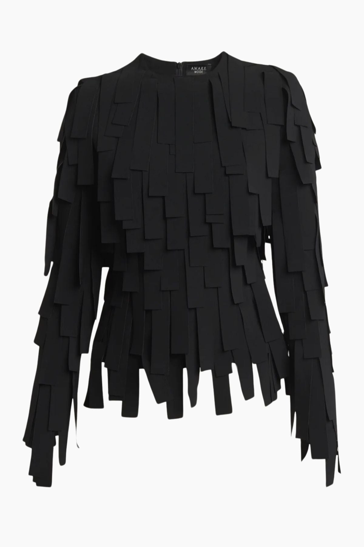 A.W.A.K.E. Mode Multi Rectangle Longsleeve Top - Black