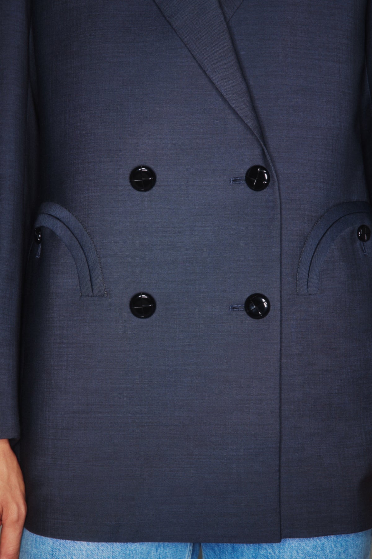 Blazé Milano Aile Everyday Blazer - Navy