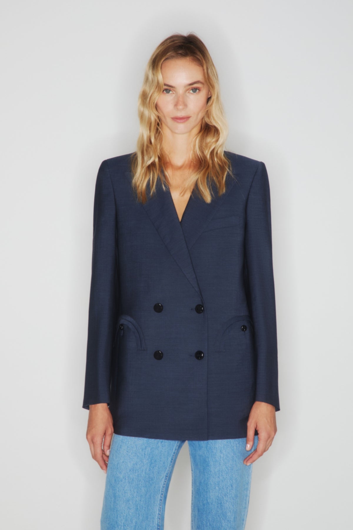 Blazé Milano Aile Everyday Blazer - Navy