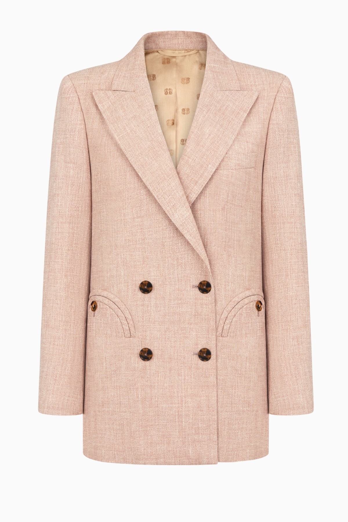 Blazé Milano Spray Everyday Blazer - Sand