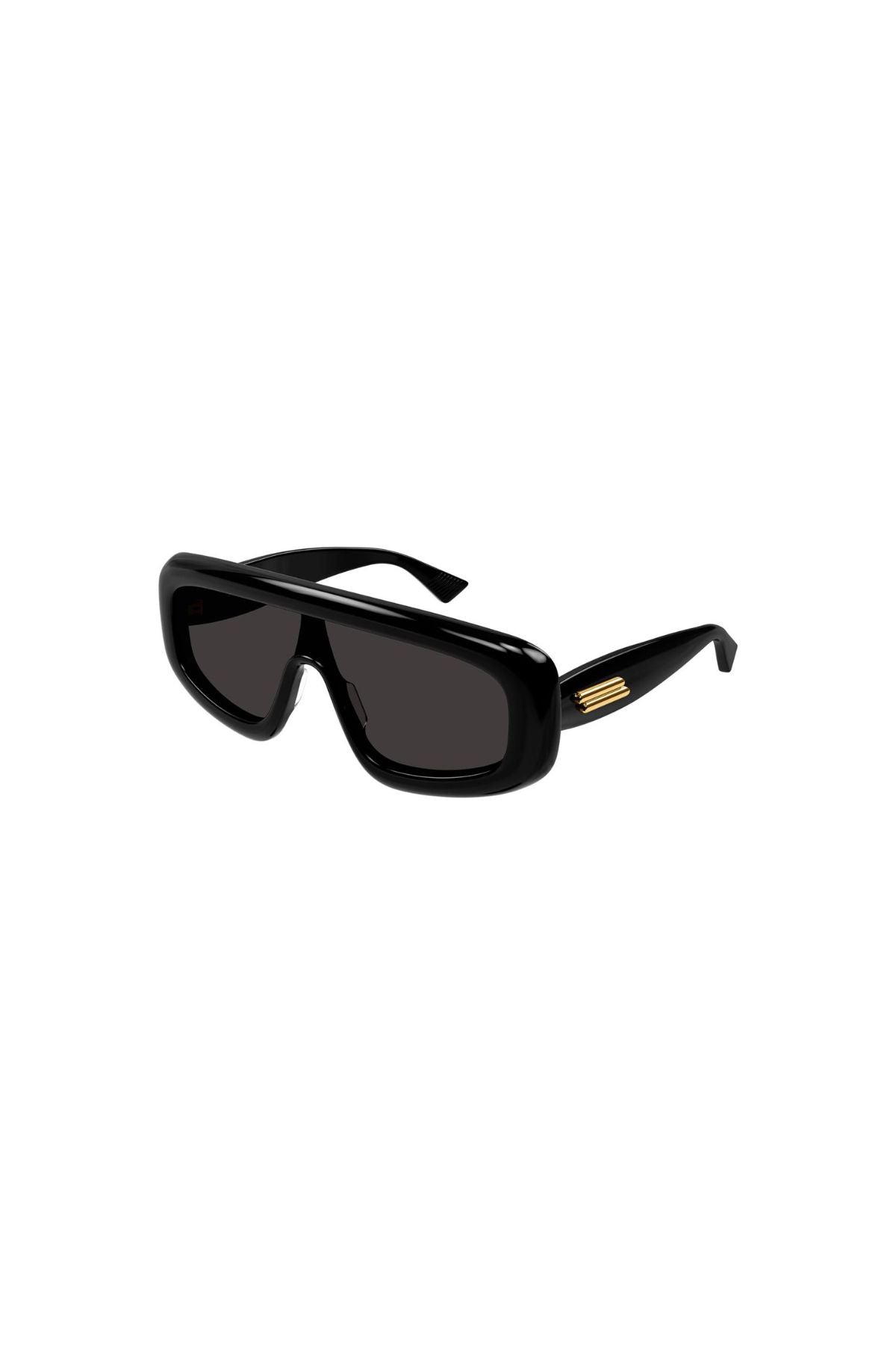 Bottega Veneta Sharp Square Framed Sunglasses - Black