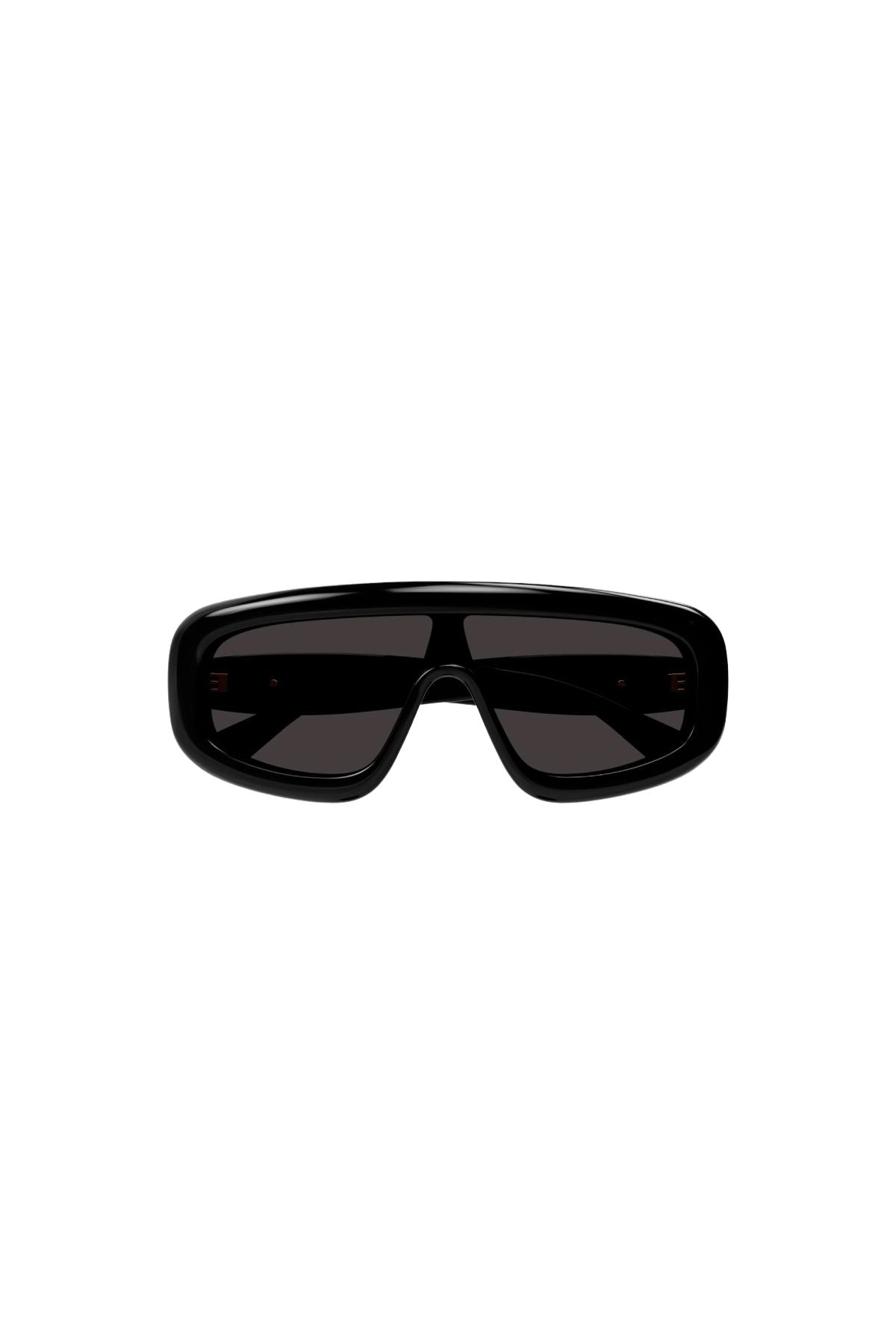 Bottega Veneta Sharp Square Framed Sunglasses - Black