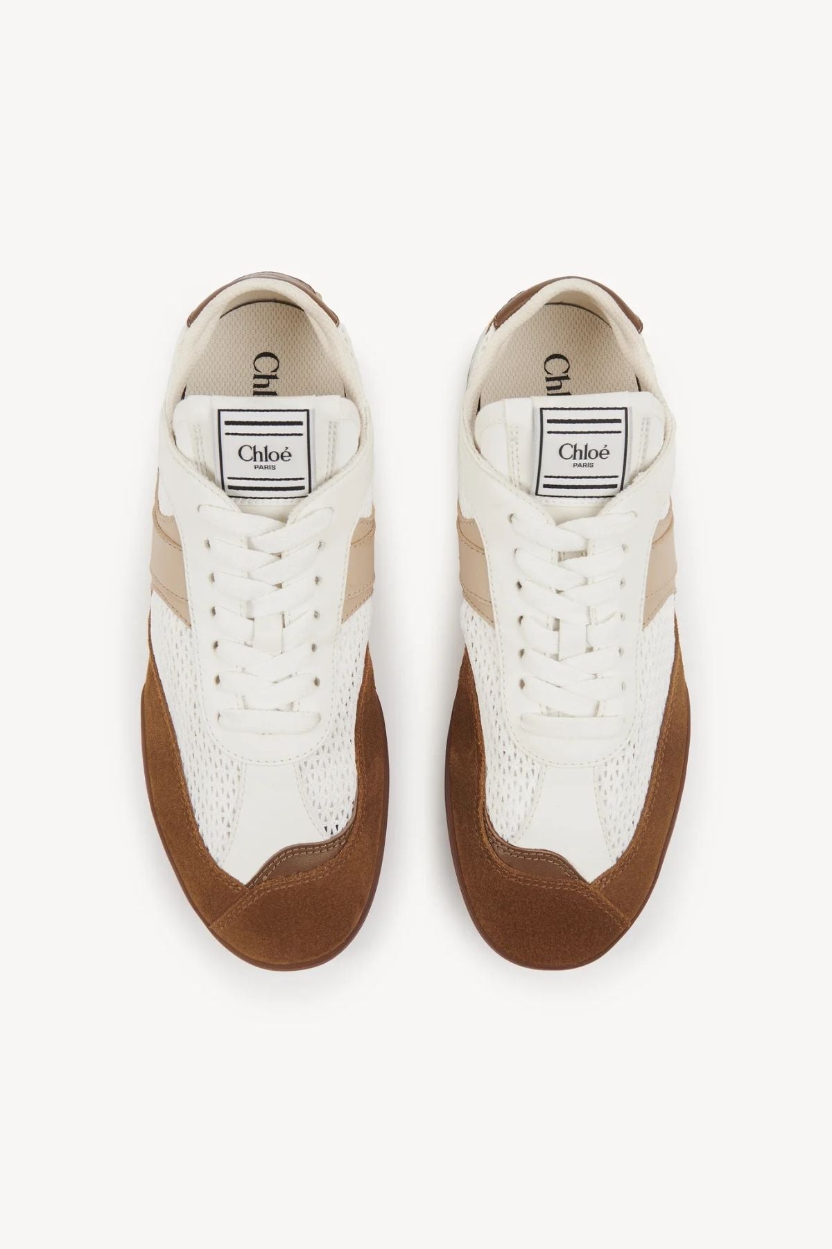 Chloé Kick Sneaker - Natural Brown