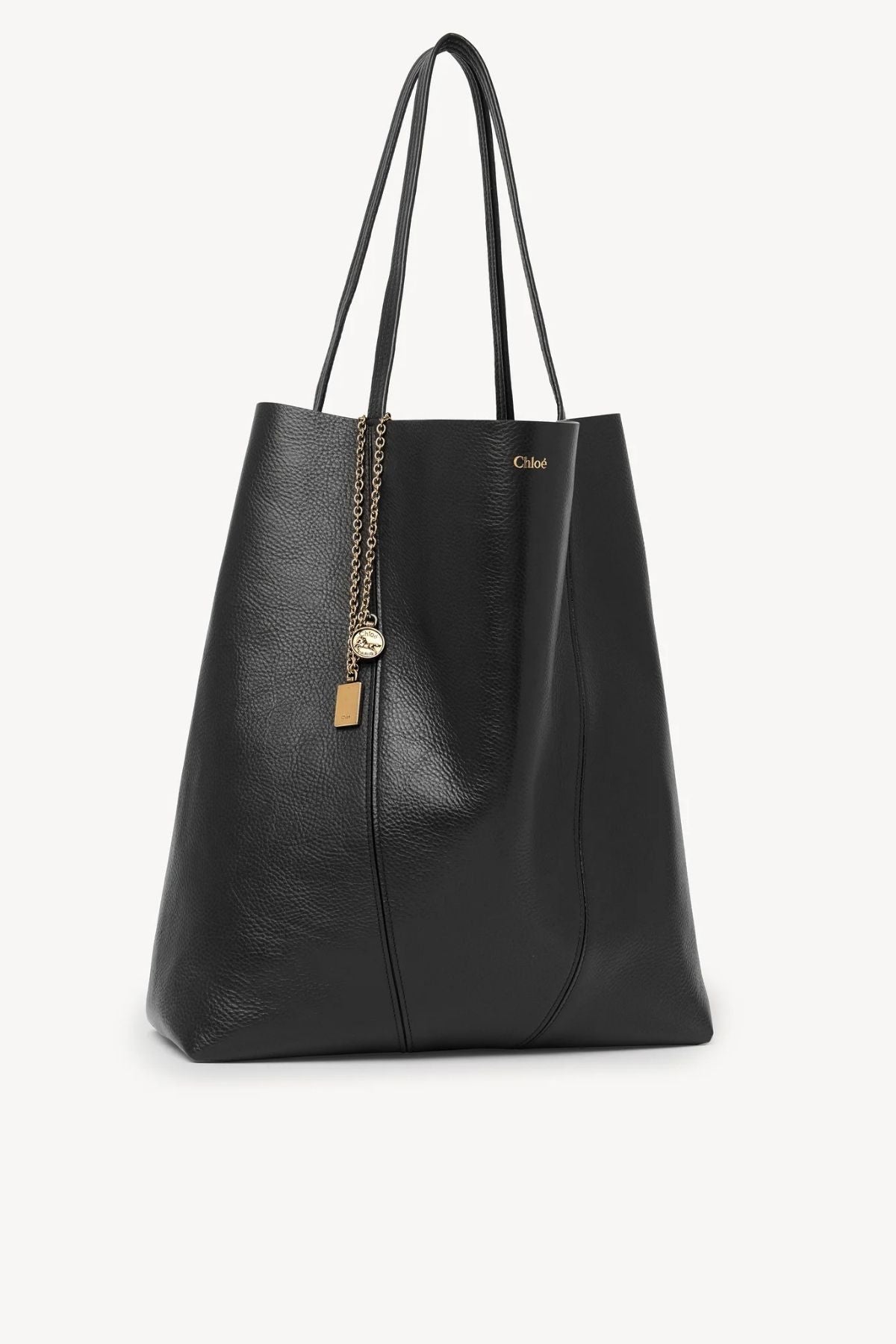 Chloé Large Spin Tote Bag - Black