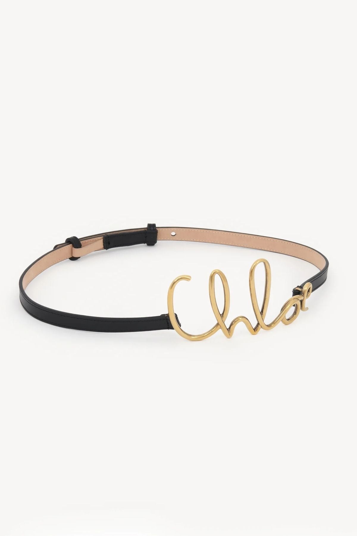 Chloé The Iconic Leather Belt - Black