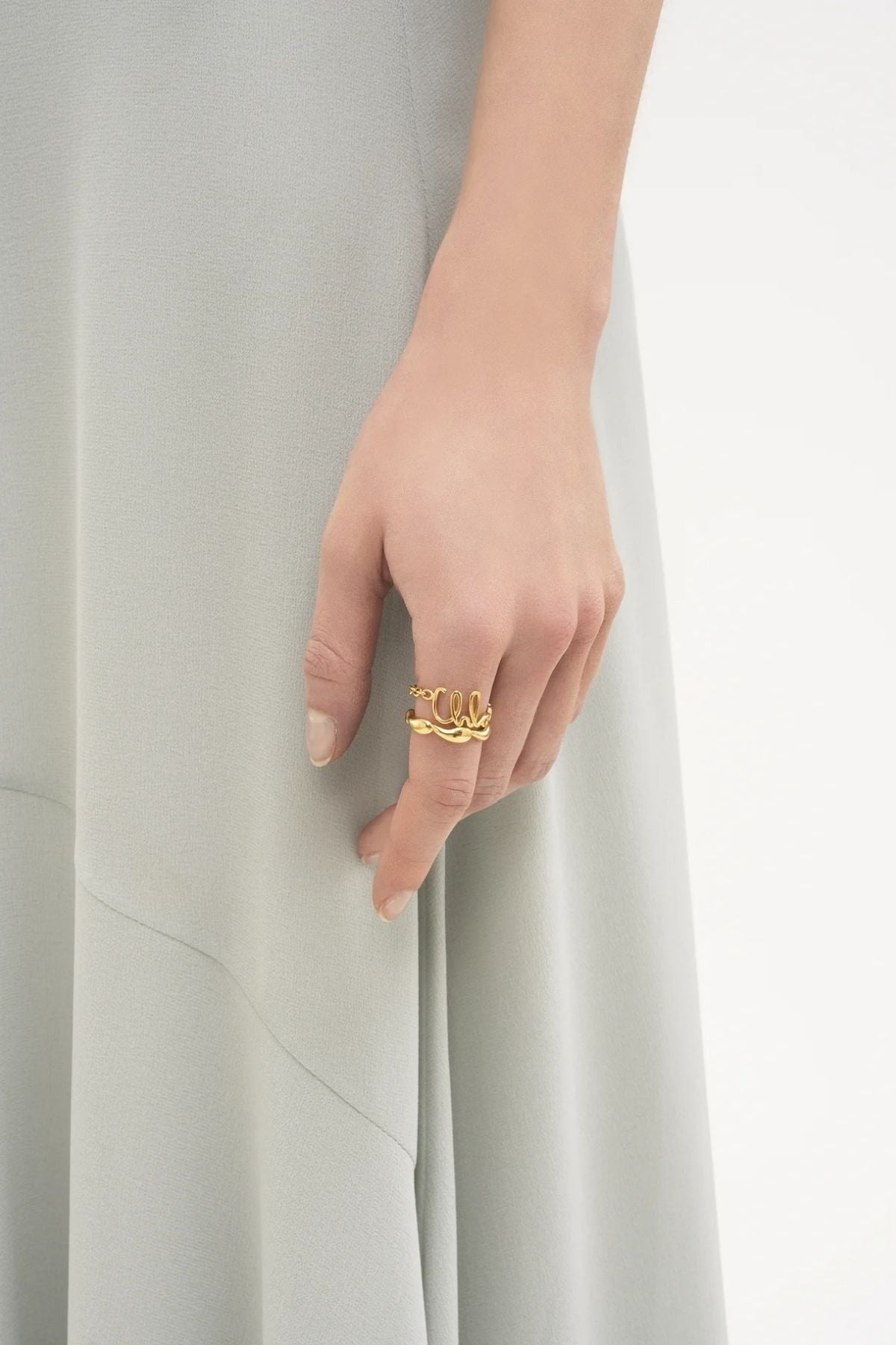 Chloé The Iconic Ring - Vintage Gold