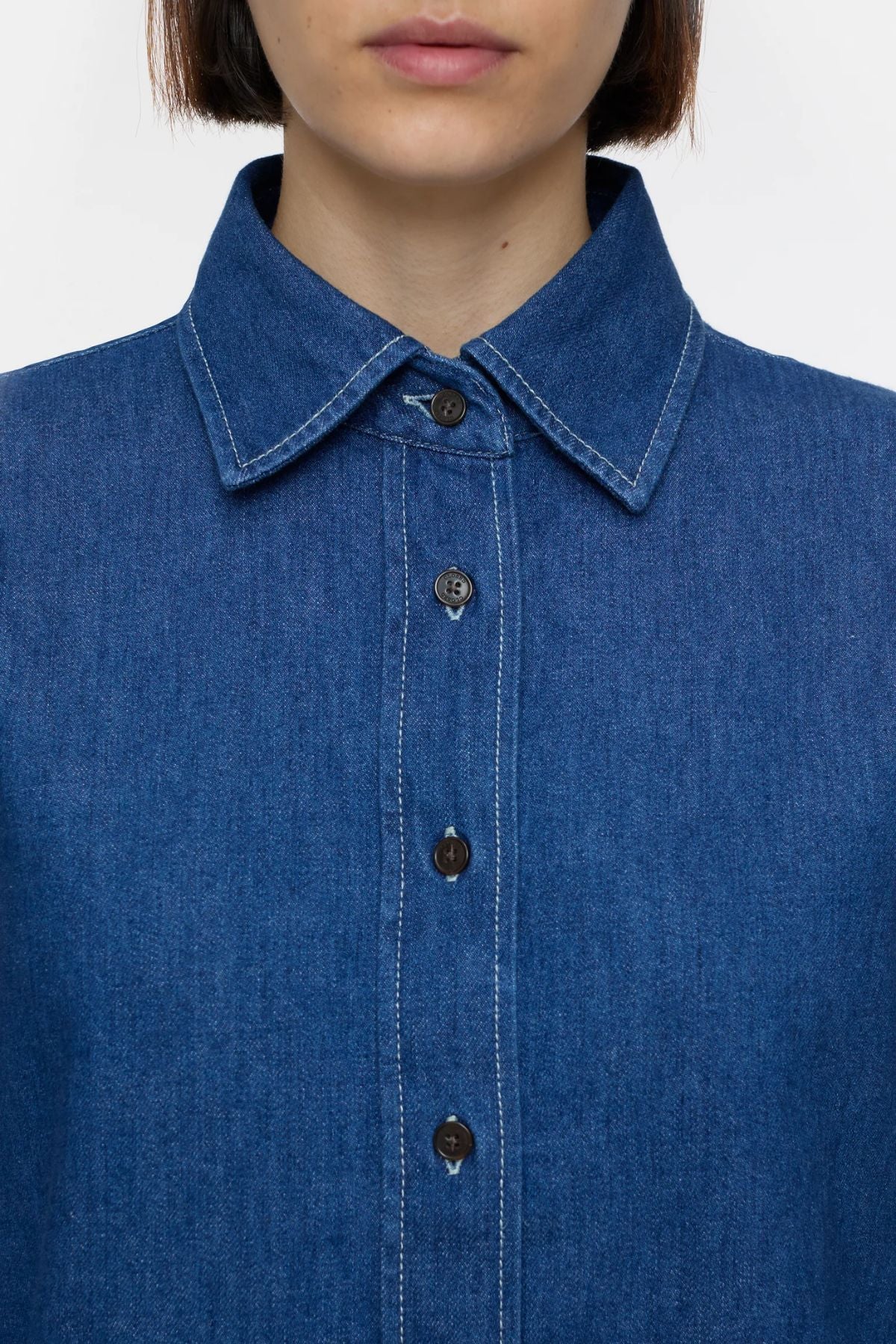 Closed Denim Shirt - Dark Blue