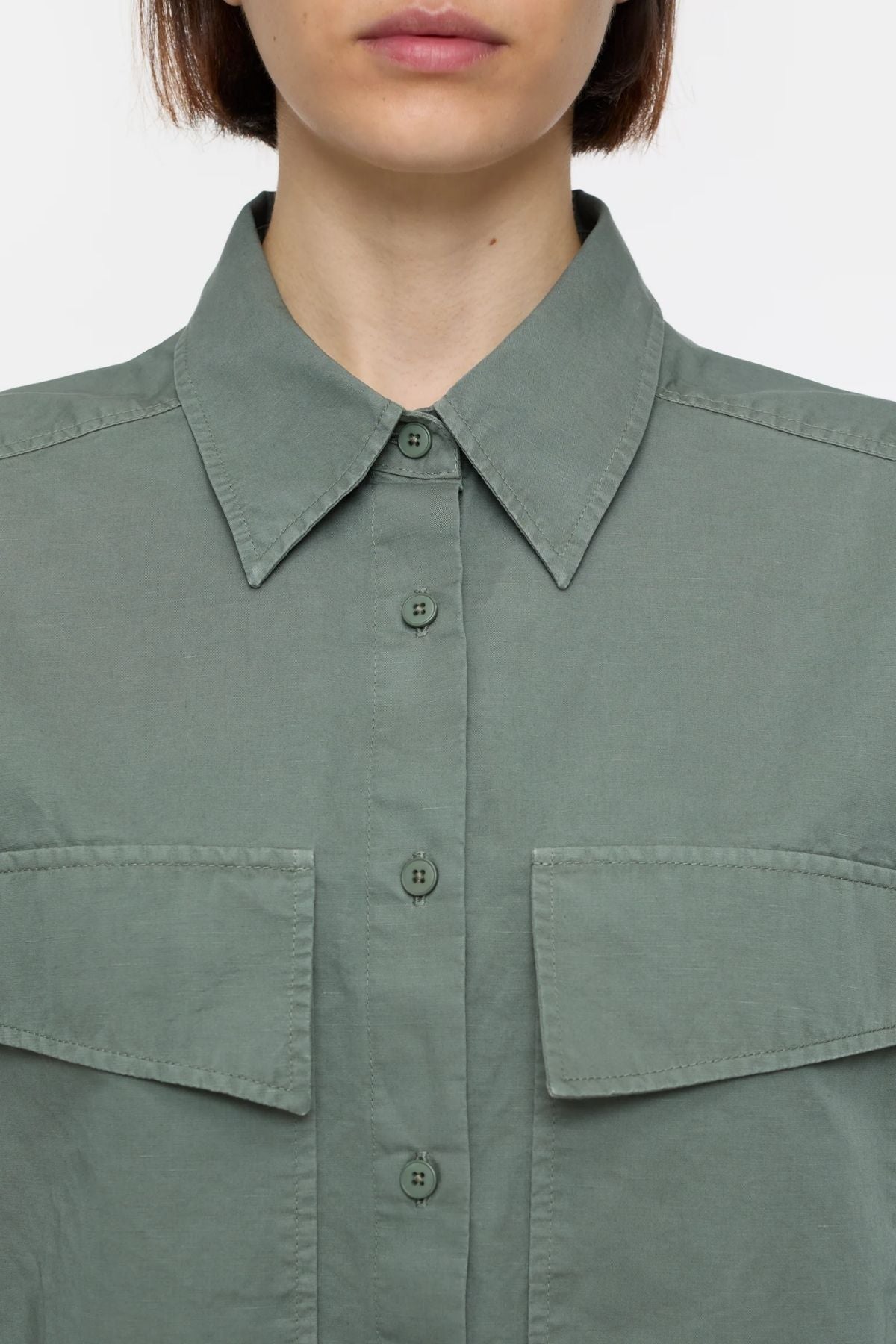 Closed Utility Shirt - Faded Green