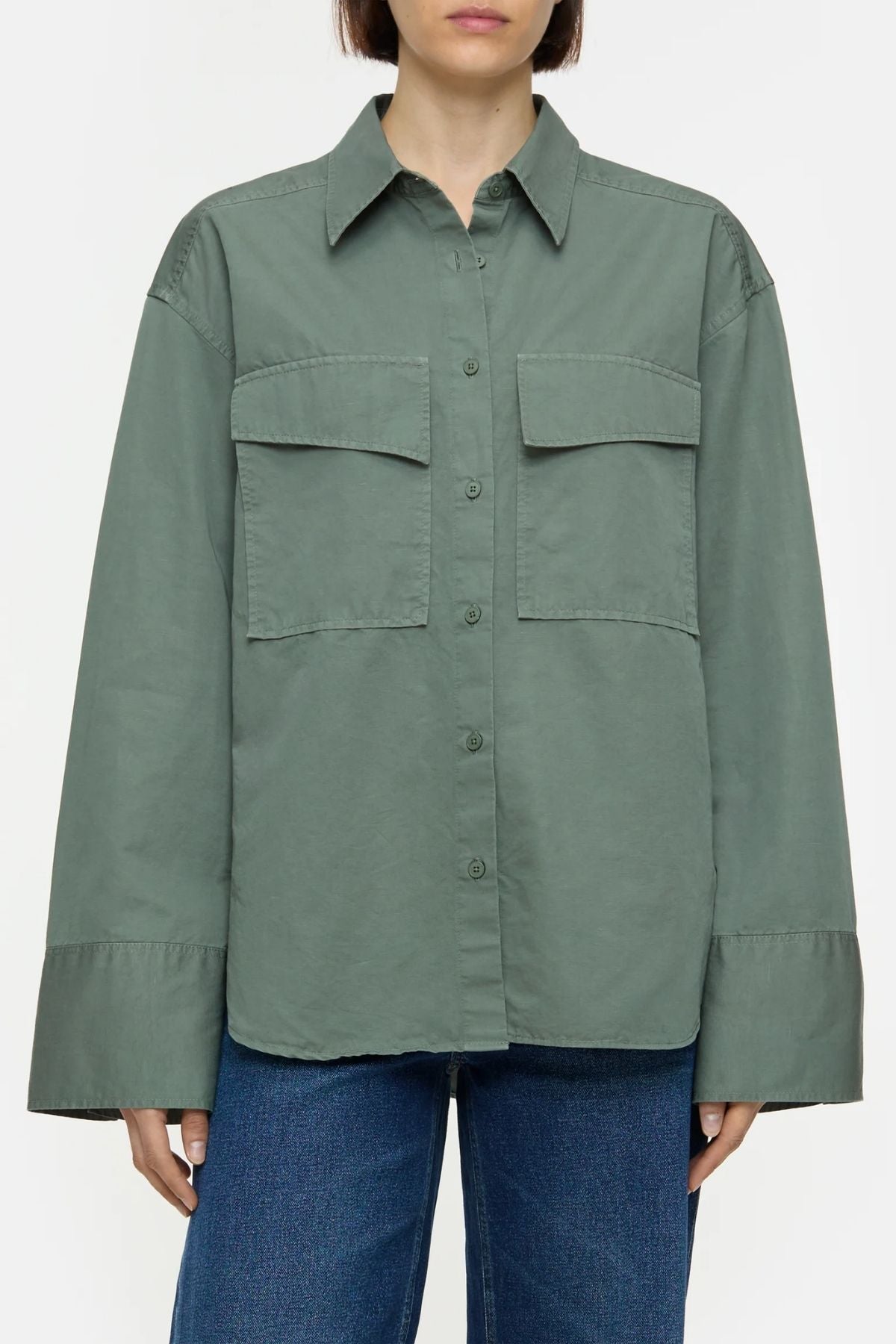 Closed Utility Shirt - Faded Green