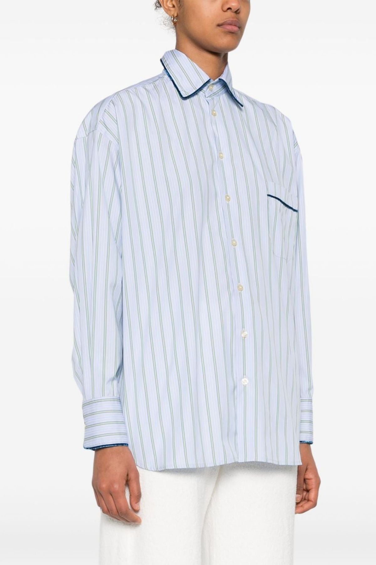 Etro Oversized Shirt - Light Blue