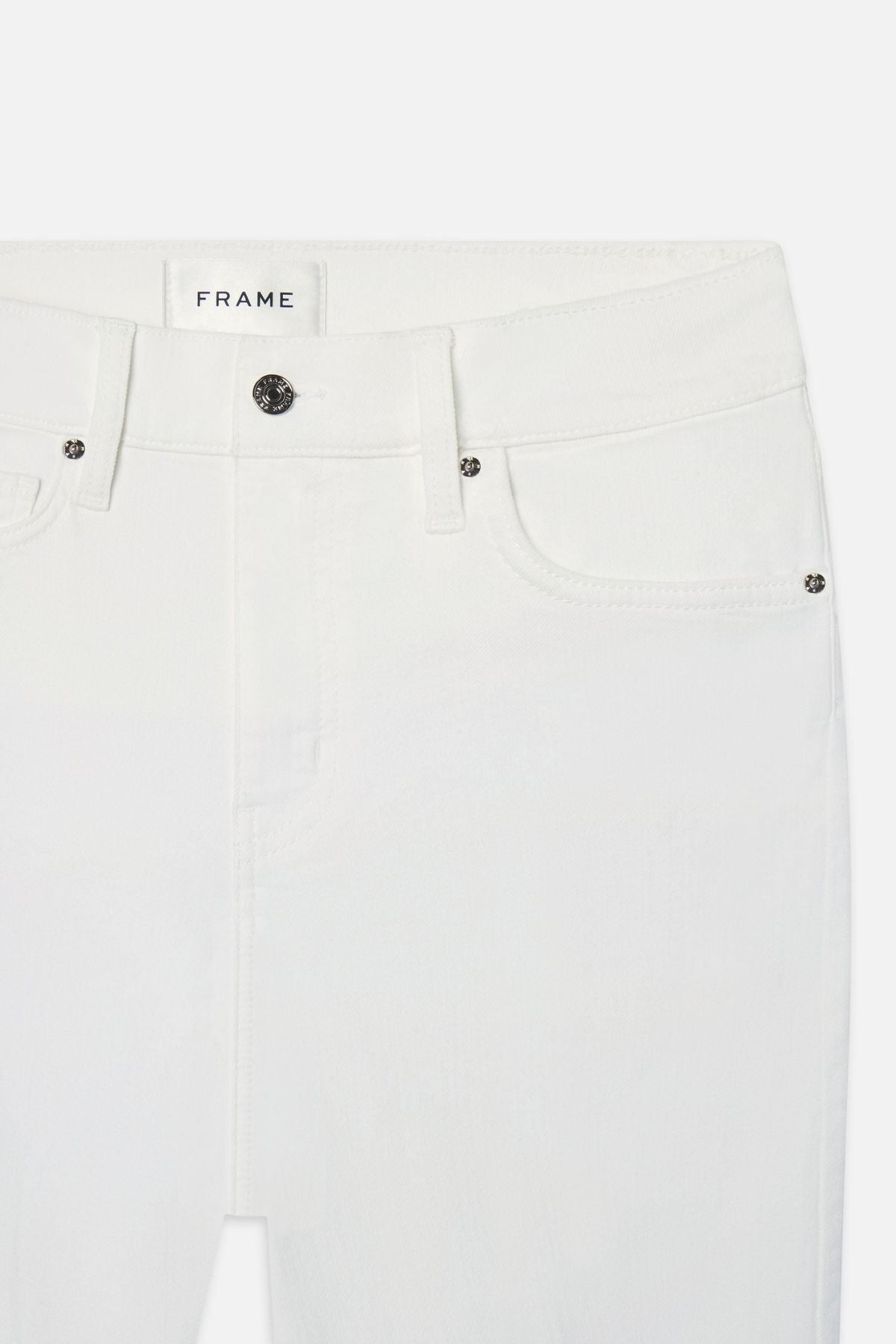 Frame Denim Le Slim Palazzo - White