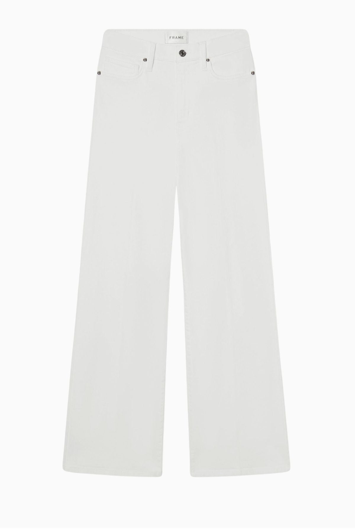 Frame Denim Le Slim Palazzo - White