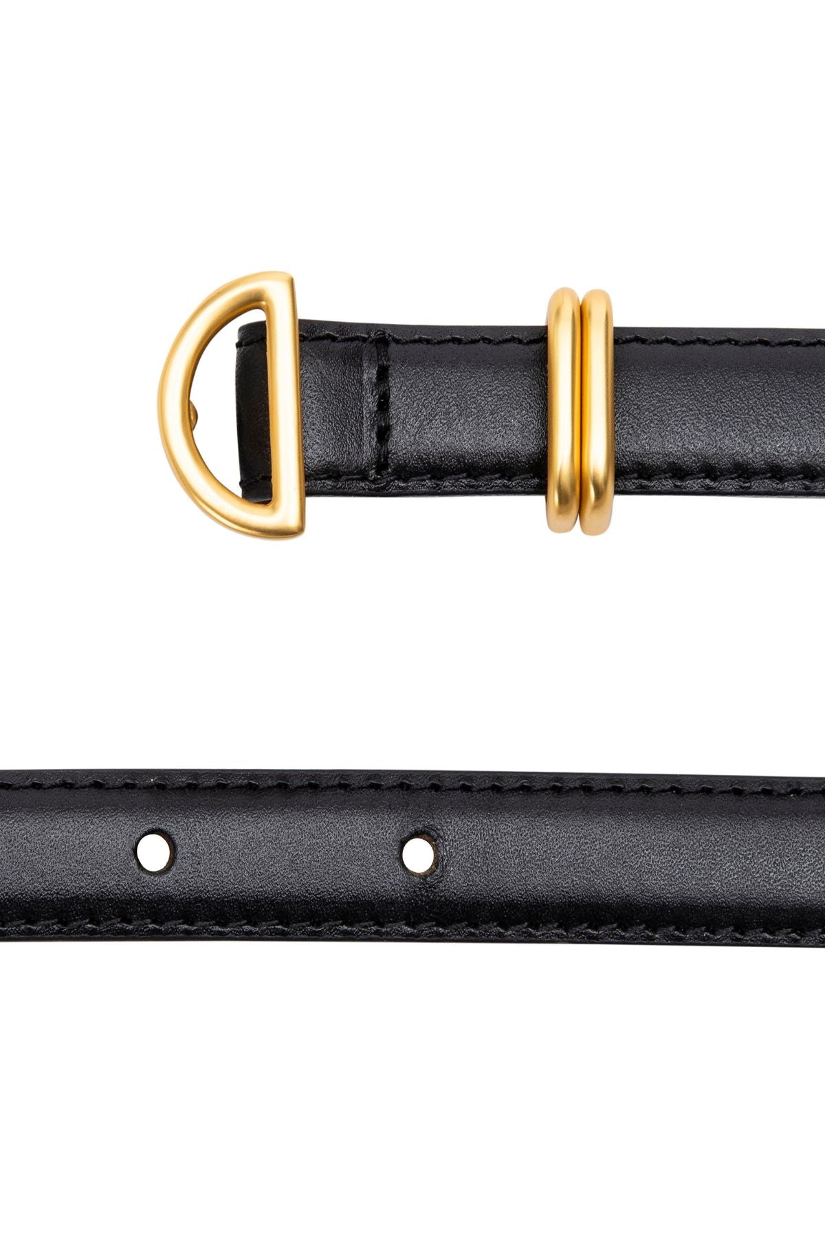 Frame Denim Petit Crescent Belt - Black