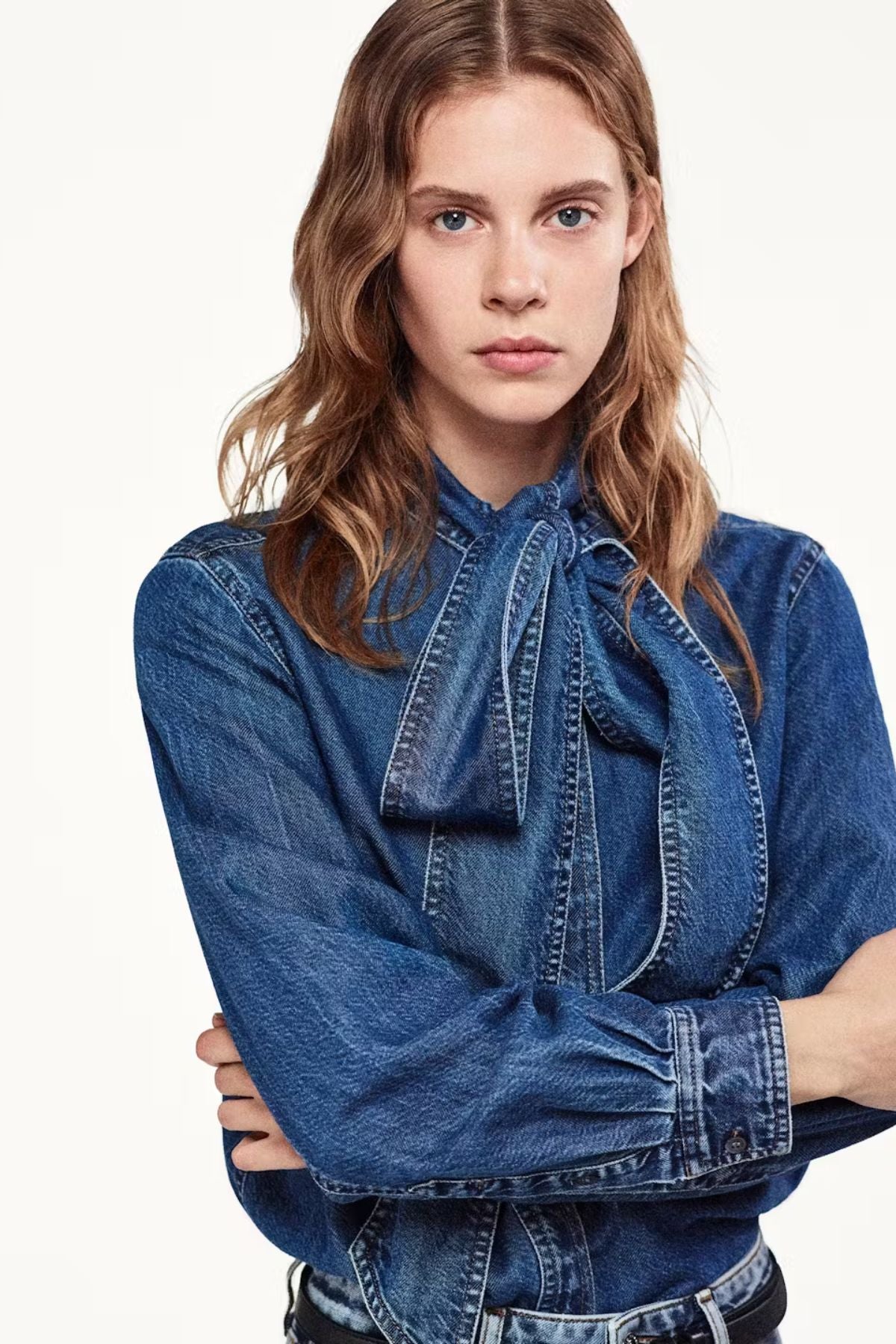 Frame Denim The Secretary Blouse - Babydoll