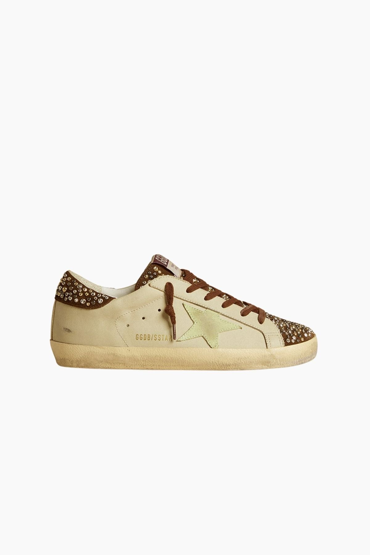 Golden Goose Super Star Sneaker - Sand/ Brown