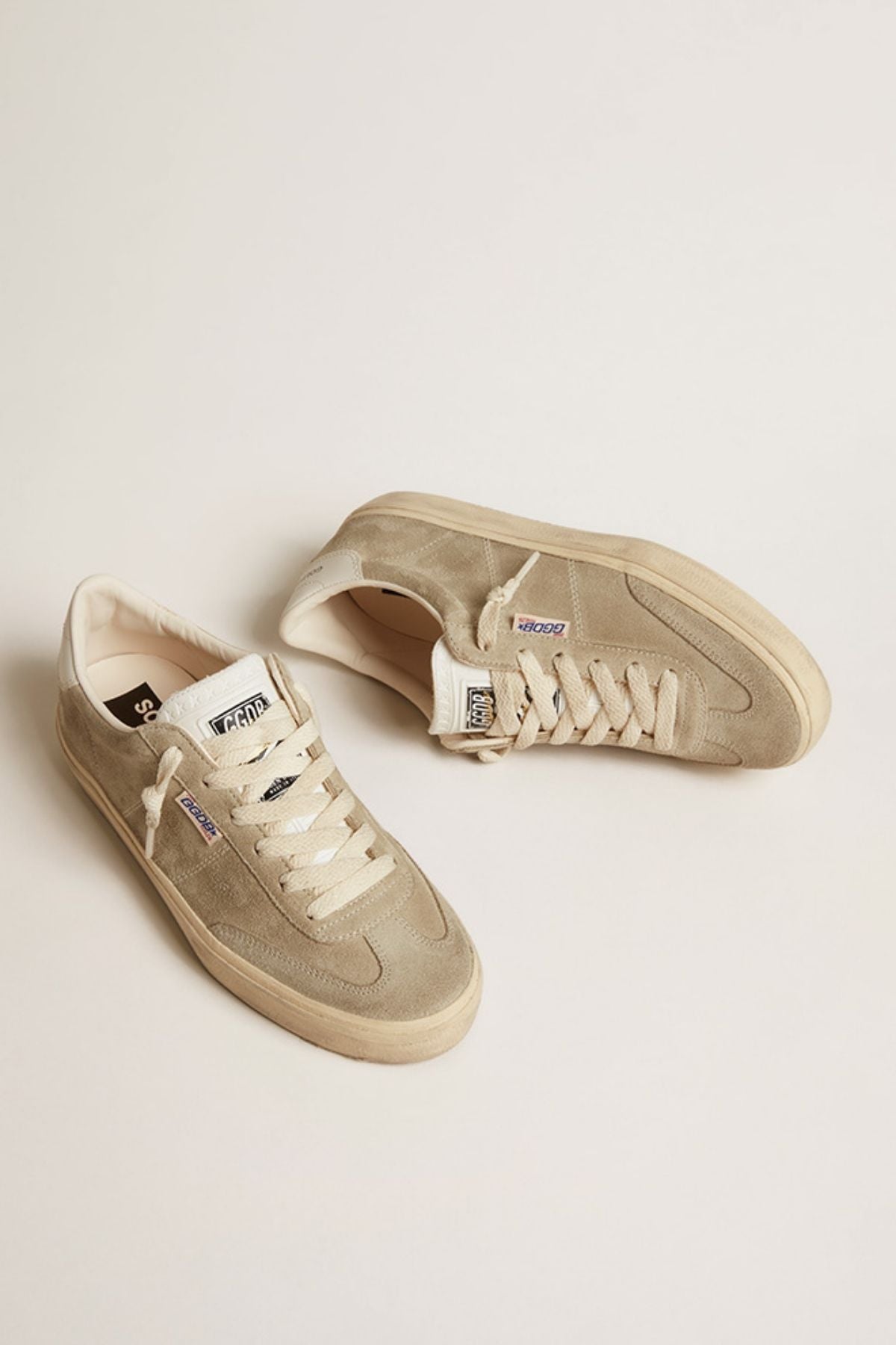 Golden Goose Soul Star Sneaker - Taupe/ Milk