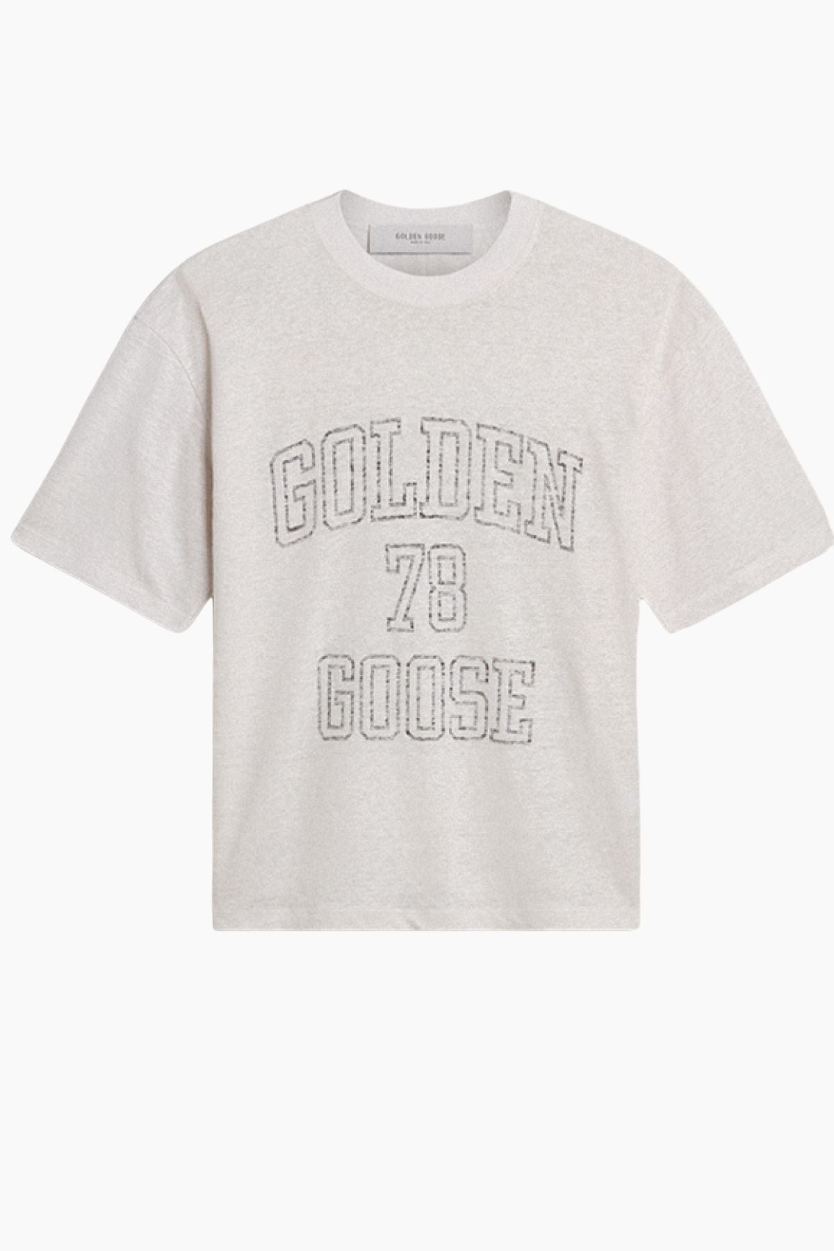 Golden Goose 78 T-Shirt - Heritage White/ Black