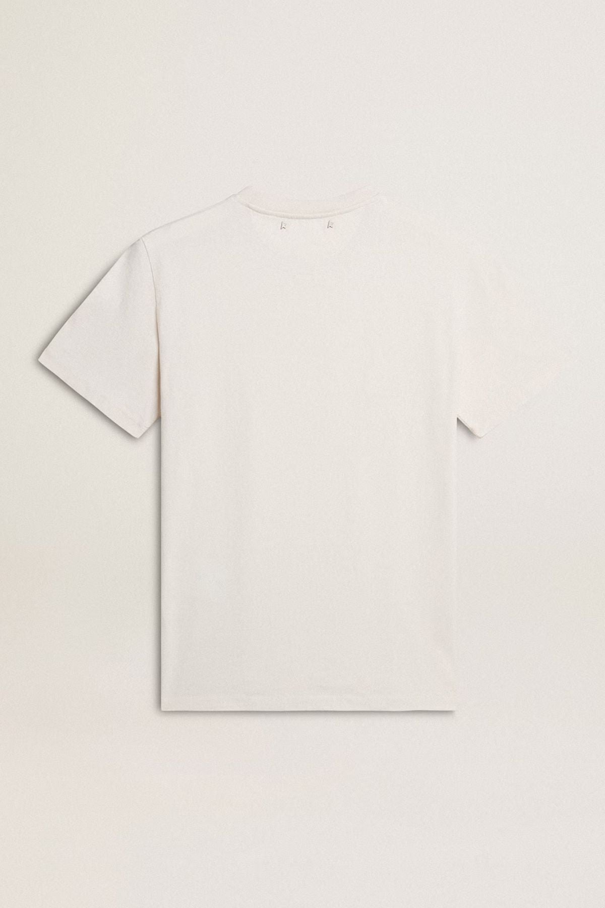 Golden Goose Care Label T-Shirt - Heritage White/ Black