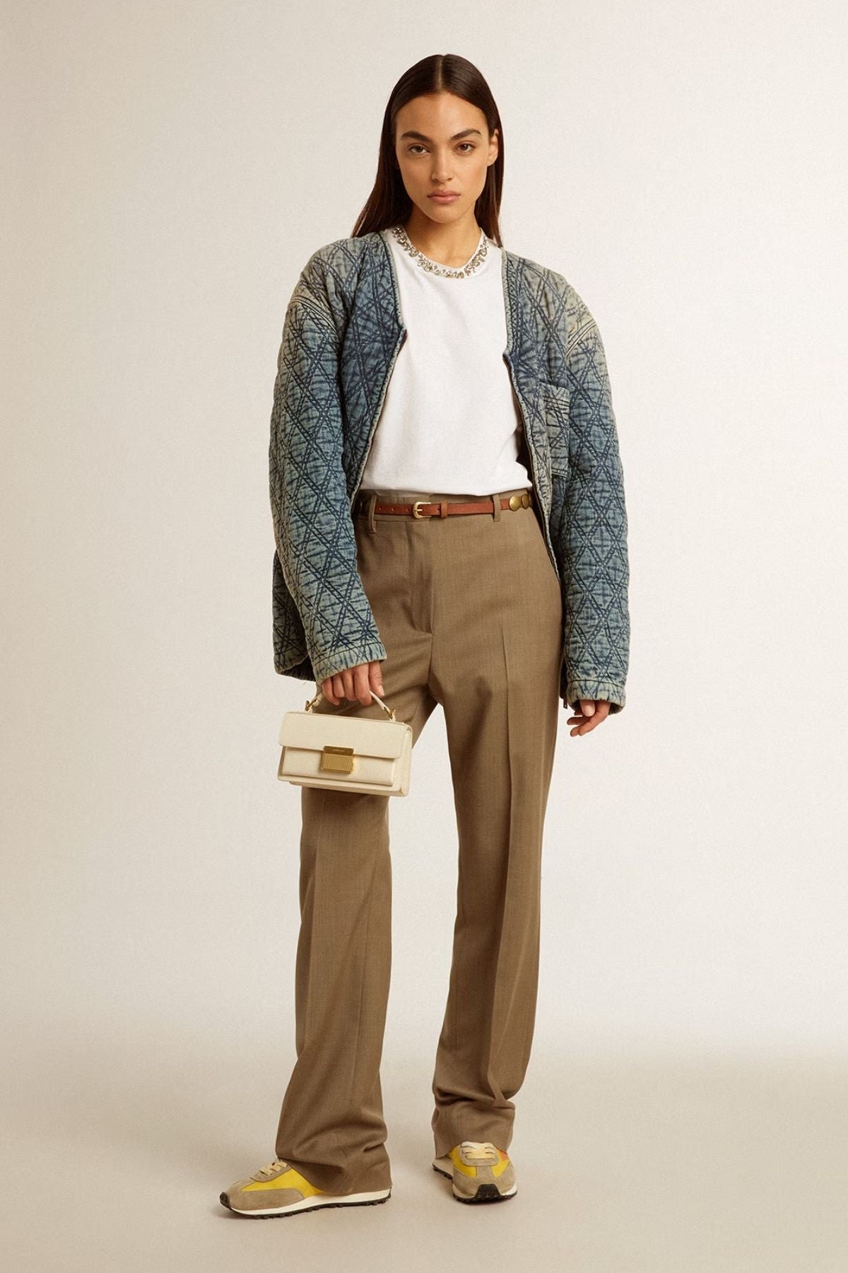 Khaki jacket with blue jeans hotsell