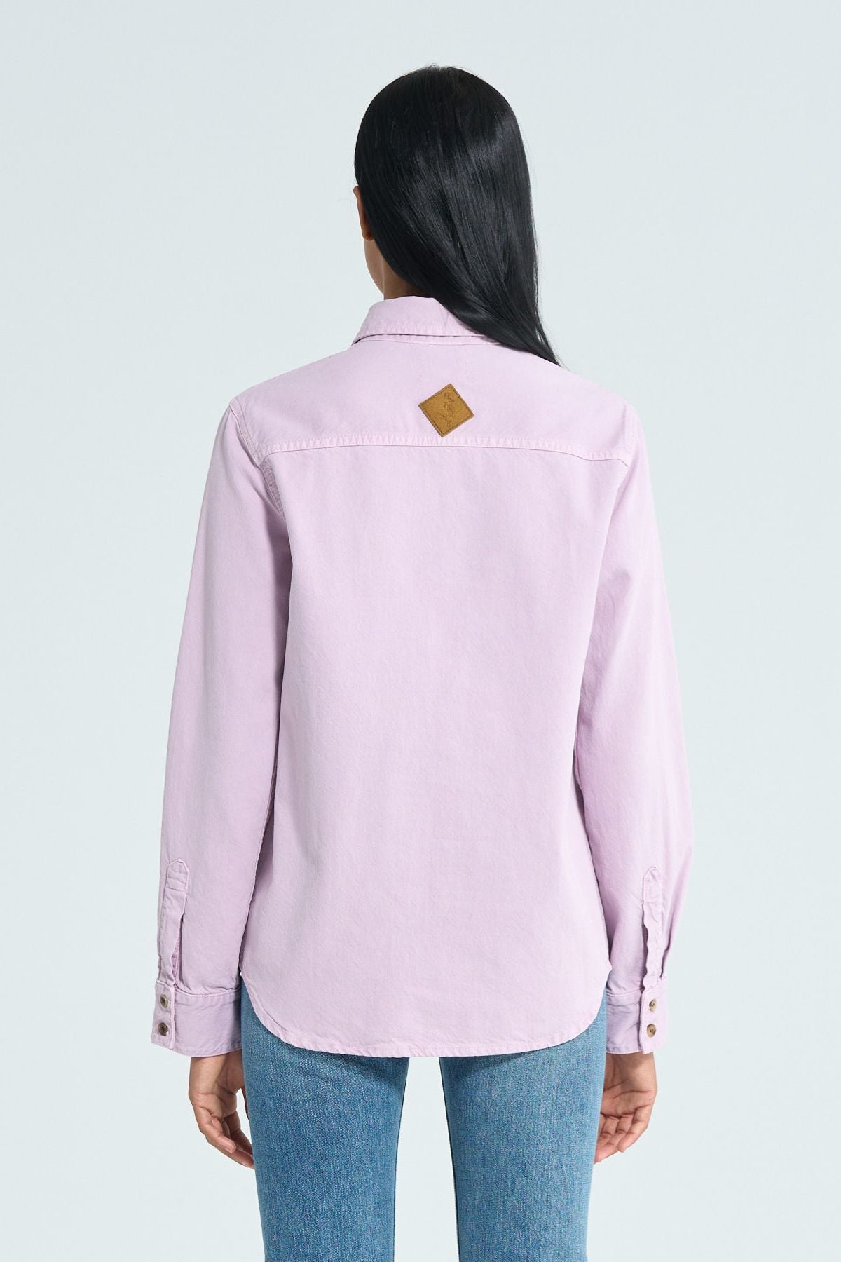 Haikure Ronda Twill Shirt - Lilac