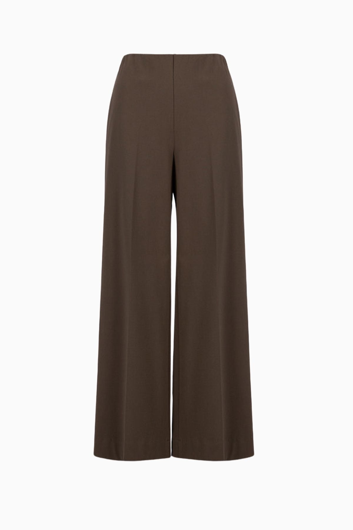 Harris Wharf Women Flared Trousers Techno Viscose - Ebony Grey