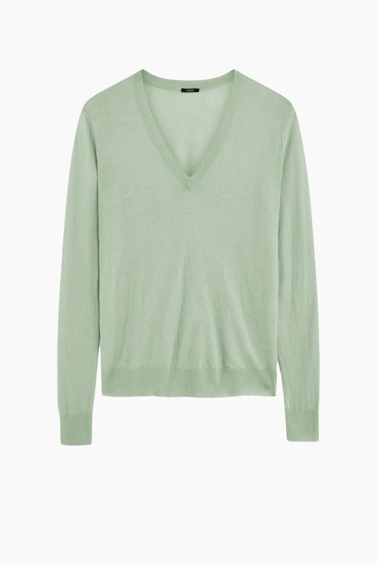 Joseph Cashair V-Neck Jumper - Matcha