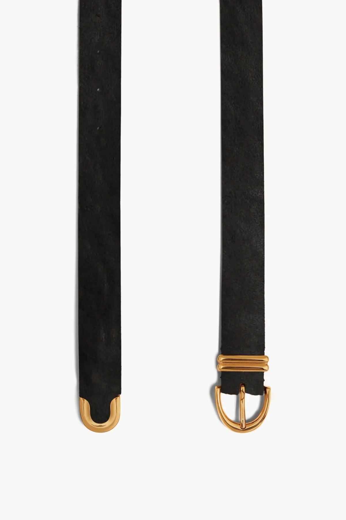 Khaite Bambi Belt - Black/ Gold