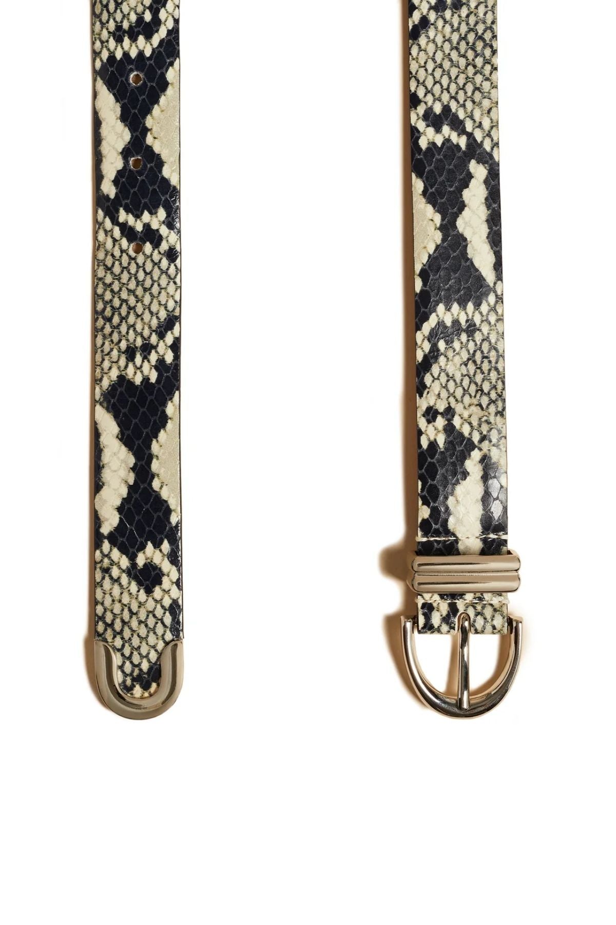 Khaite Bambi Belt - Python/ Silver