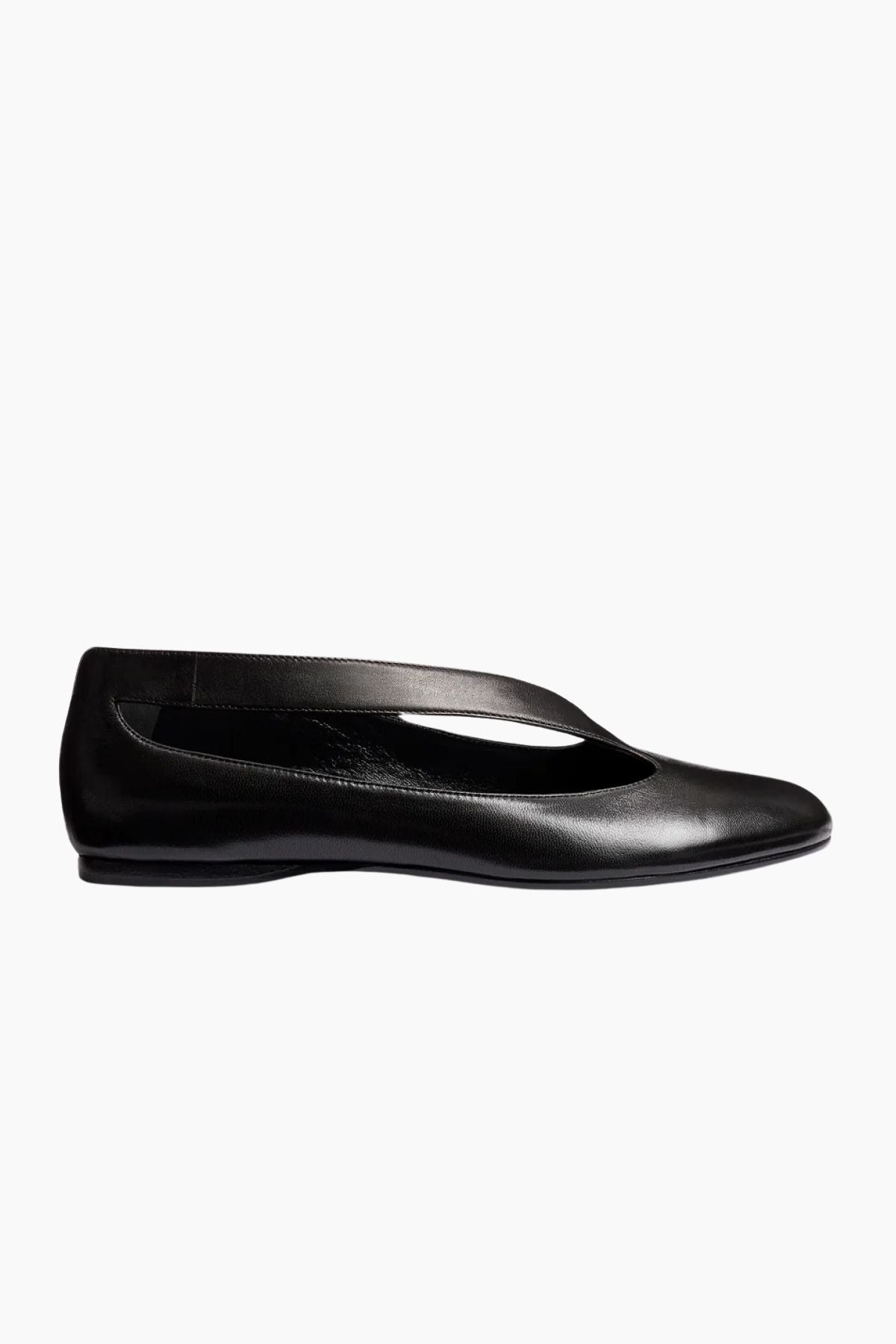 KHAITE Diana Flat - Black