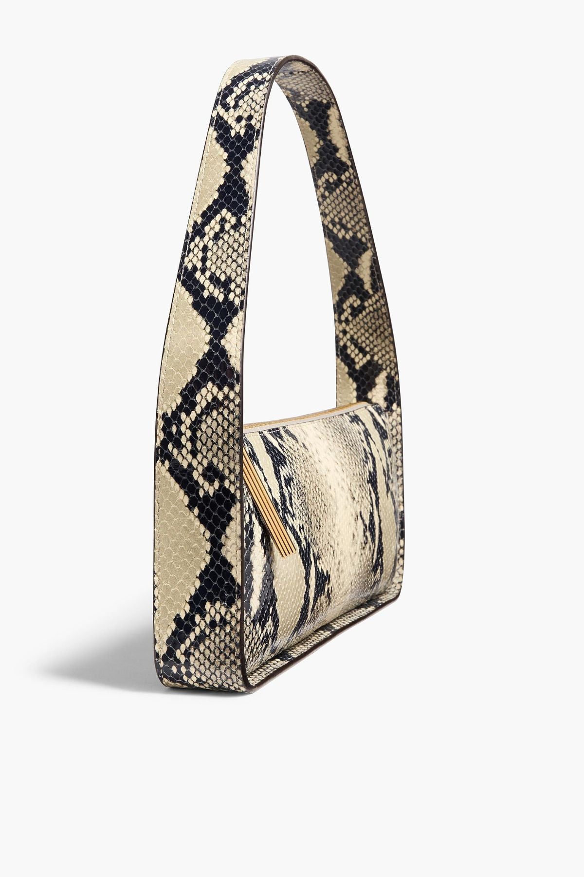 KHAITE Lori Baguette Python - Natural