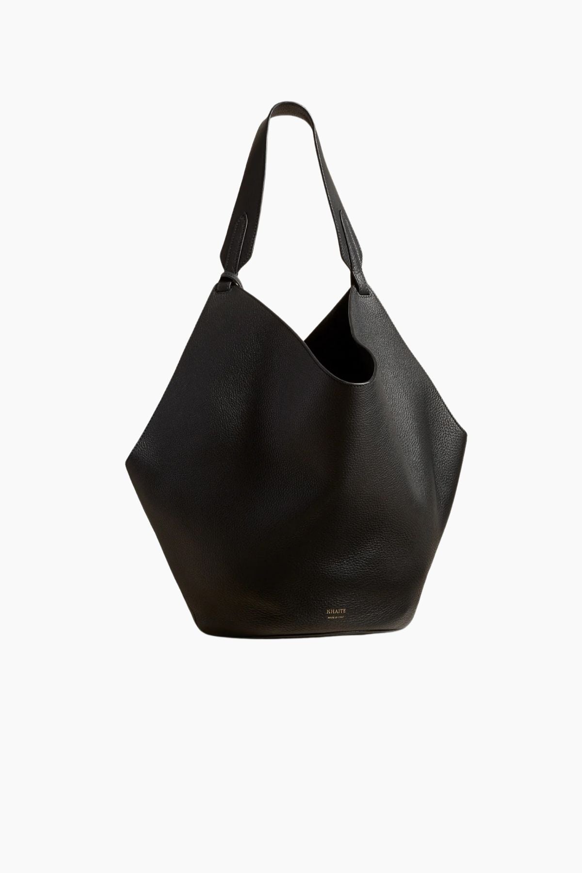 KHAITE Medium Lotus Tote - Black