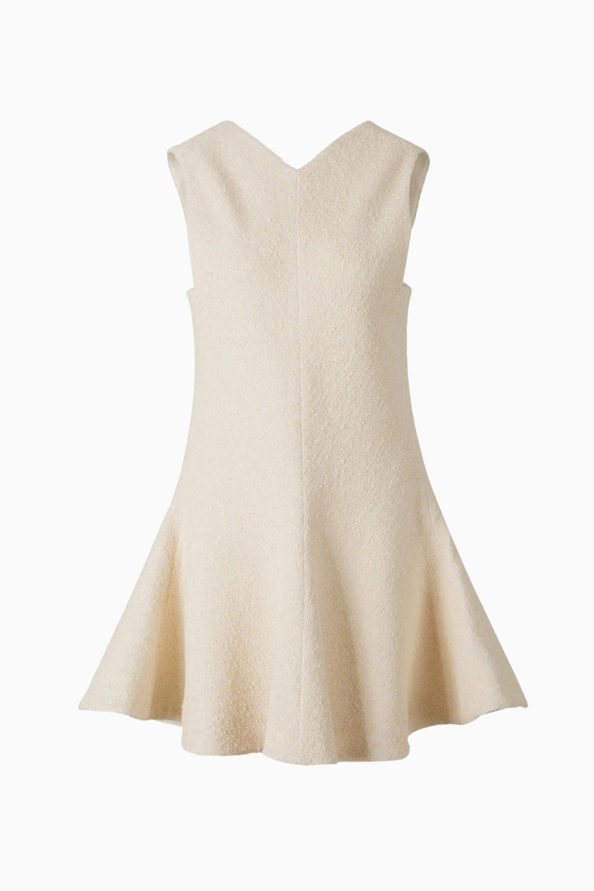 KHAITE Mel Dress Lightweight Boucle - Natural